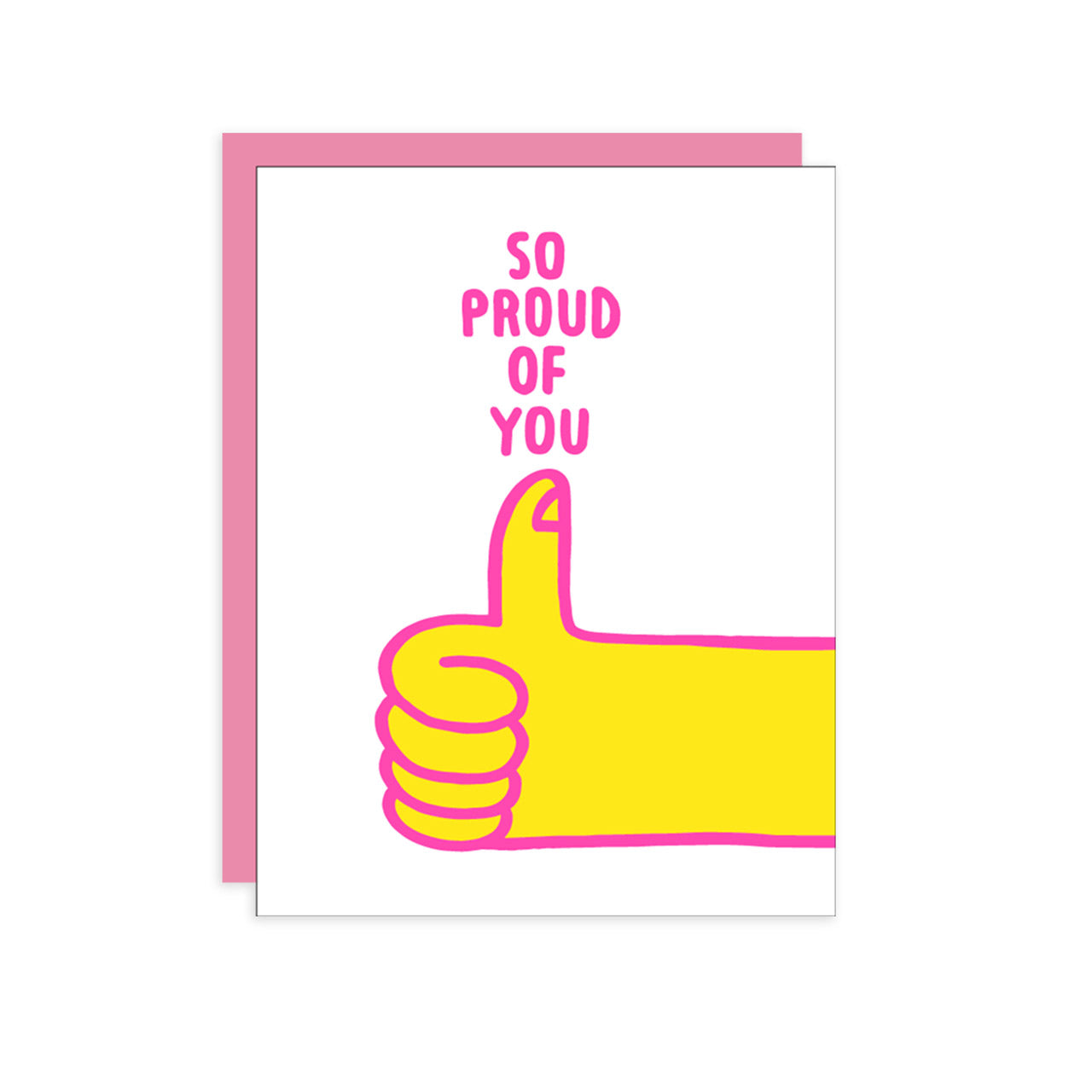 So Proud Greeting Card - Heartfelt Congratulations Card for Graduation, Promotion & Achievements - Perfect for Celebrating Special Moments