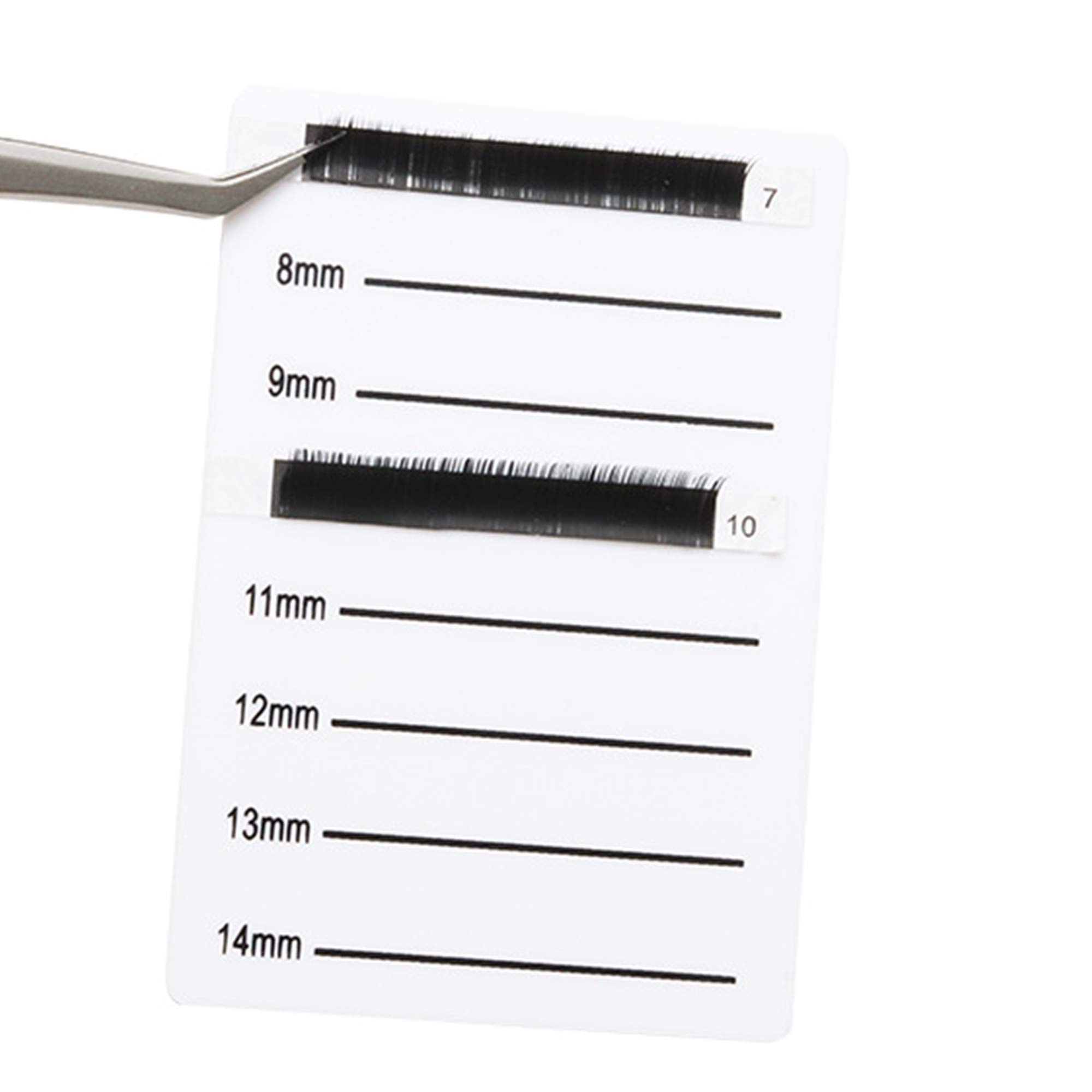 8-15mm False Eyelash Tray Holder - Professional Eyelash Extension Supplies with Hand Wrist Strip Wrap for Salon, Spa & Home Makeup Application (Lash Pallet Tool, Hand Plate, Lash Pad)