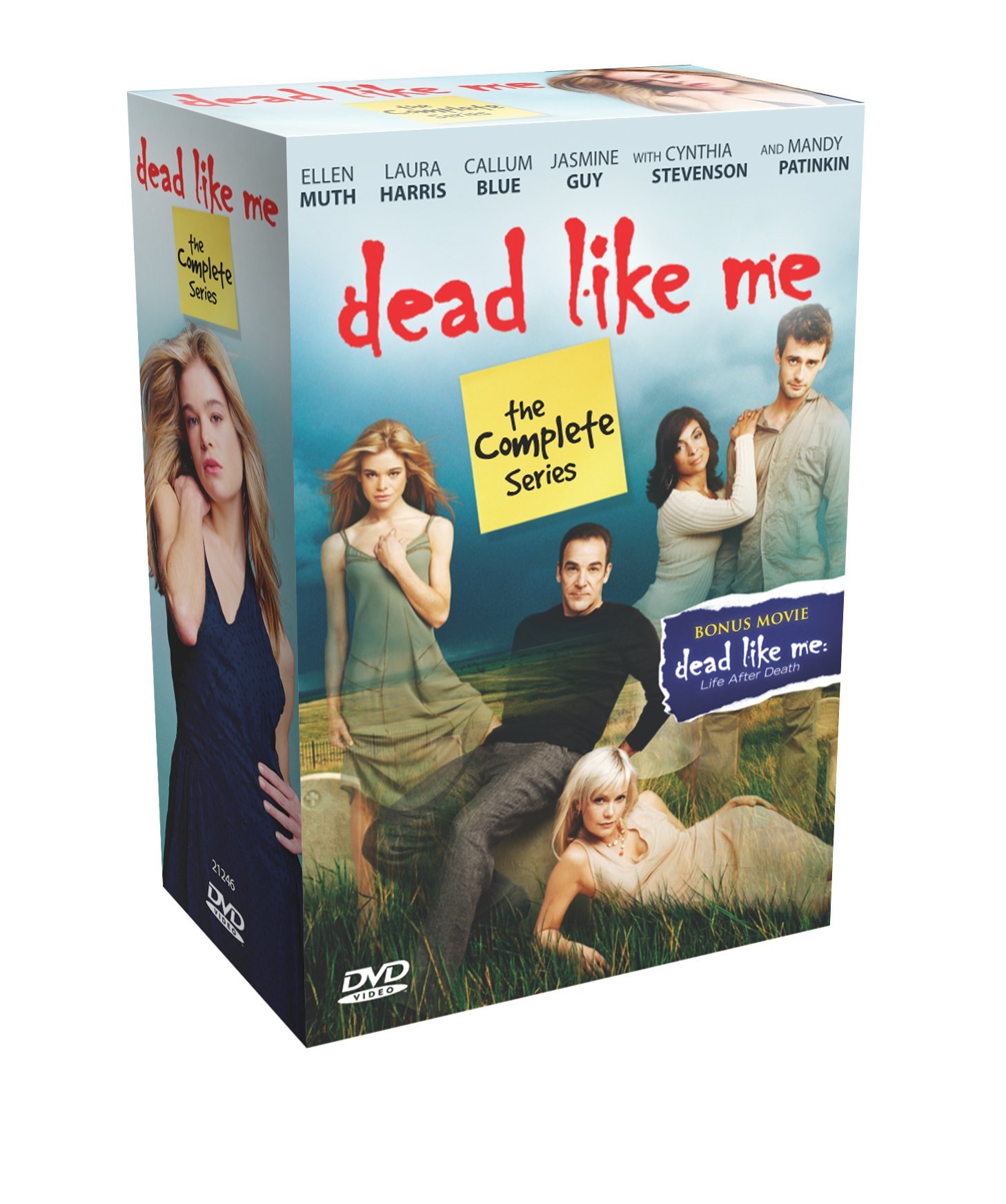 Dead Like Me: The Complete Series DVD Box Set - Ellen Muth, Mandy Patinkin, Laura Harris, Callum Blue - Perfect for TV Show Collectors & Dark Comedy Fans