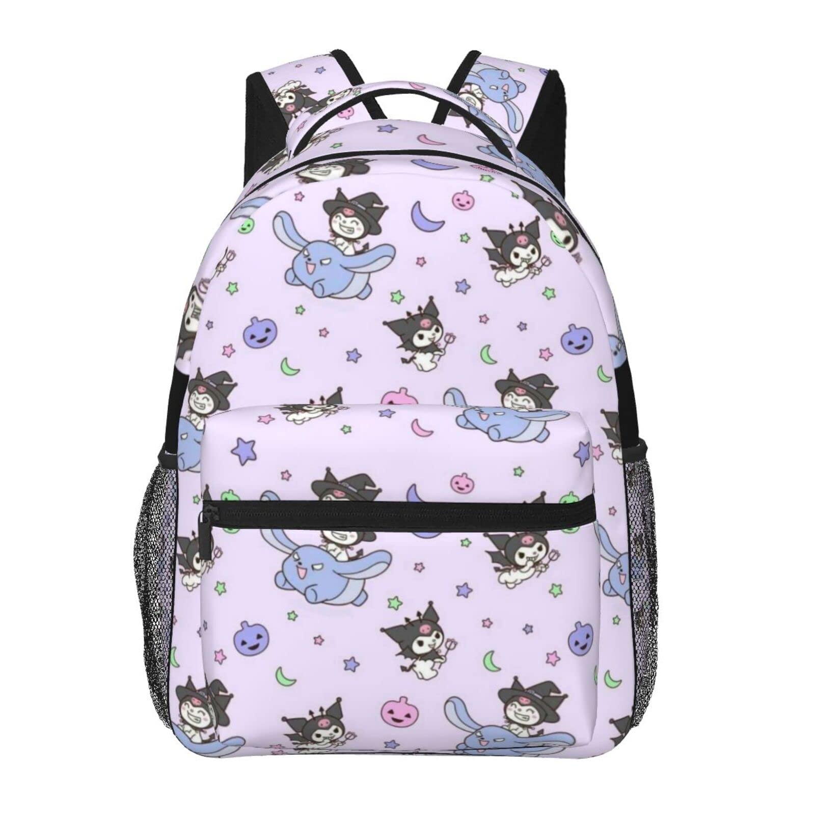 Cute Anime Backpack for College & Travel - Lightweight Laptop Backpack for Women & Girls - Kawaii Cartoon School Bag Perfect for School, Work & Daily Use