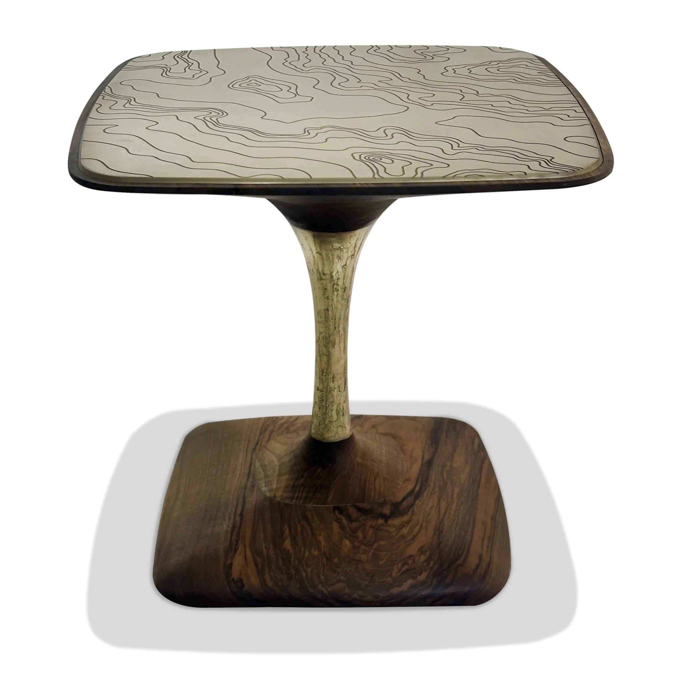 Stylish Gaia Side Table - Modern End Table for Living Room, Bedroom & Office - Perfect for Coffee, Books & Decor