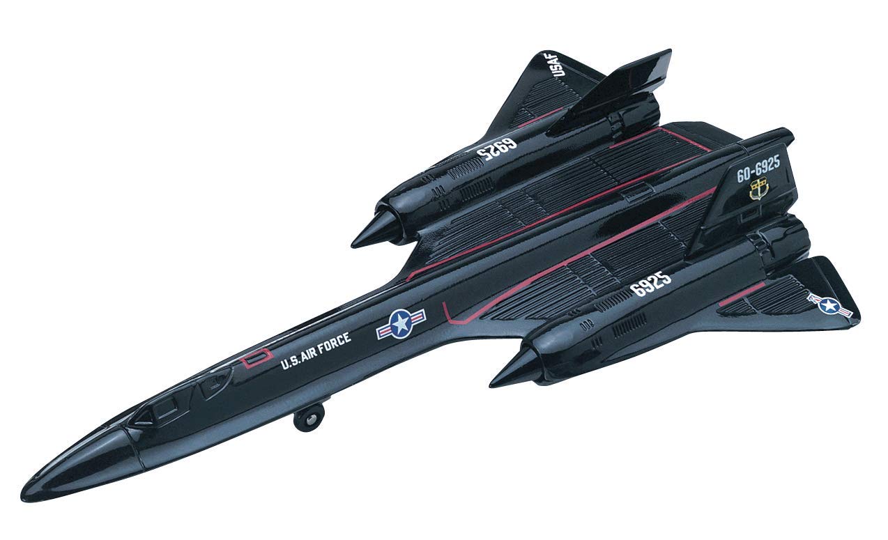 InAir Legends of Flight - SR-71 Blackbird Model Airplane | Collectible Die-Cast Aircraft | Perfect for Aviation Enthusiasts & Home Decor | Display in Offices, Living Rooms, or Man Caves