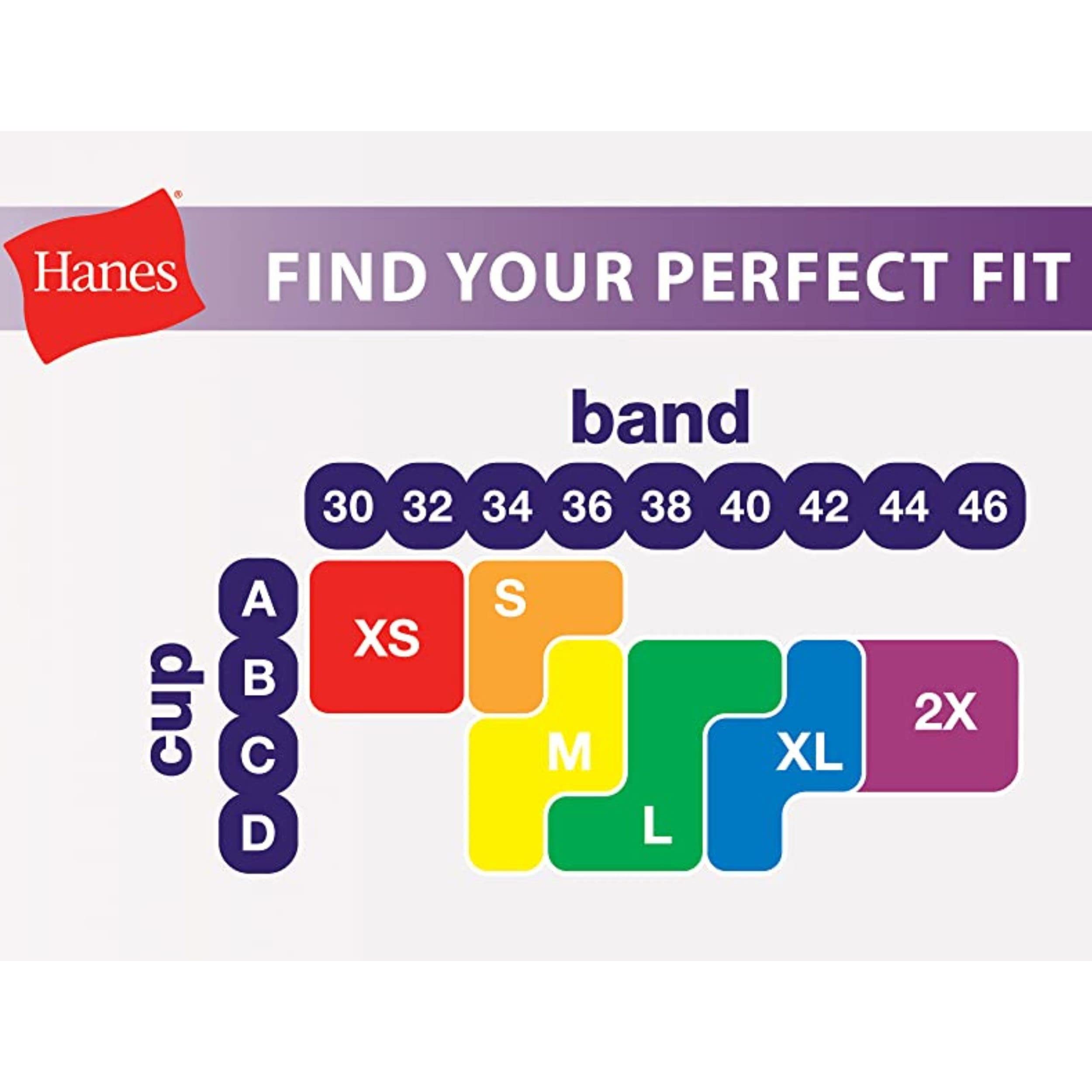 Hanes Women's Cotton String Bralette 3-Pack - Comfortable Wireless Bras for Everyday Wear, Yoga, Sleeping & Lounge