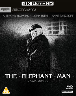 Elephant Man 4K Ultra HD + Blu-ray | Award-Winning Classic Film | Perfect for Movie Collectors & Home Theater Enthusiasts