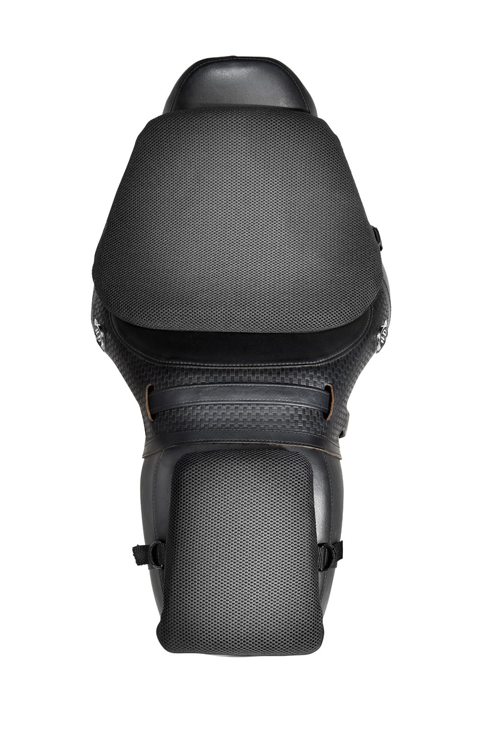 ConforMax Excel Classic Gel Seat Cushion for Motorcycles - Medium Size (11x10x8 Inches), Black with AirMax Technology - Comfortable Riding Accessory for Long Distance & Daily Commutes