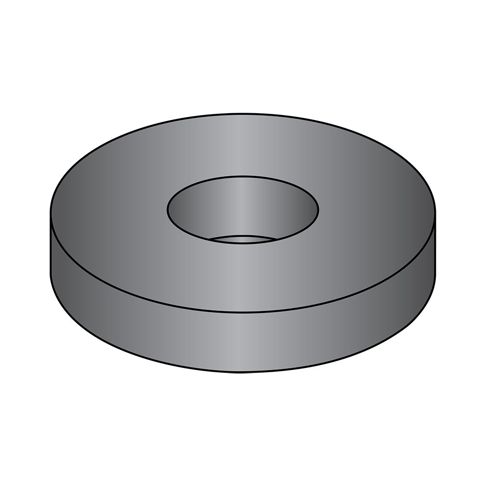 Black Oxide Steel Flat Washer 5/8
