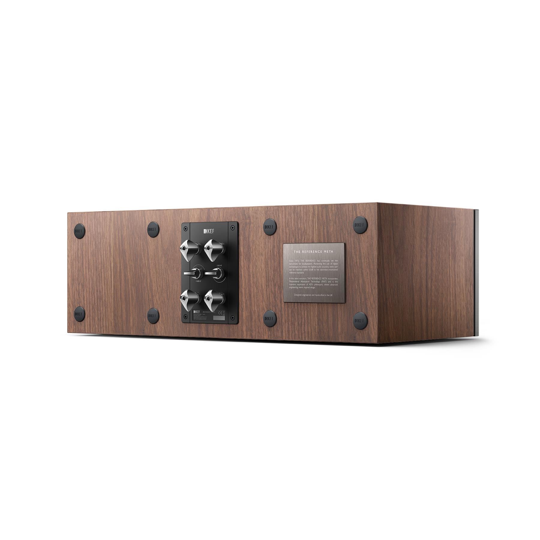KEF Reference 2 Meta Premium Bookshelf Speakers - High-End Audiophile Sound System for Home Theater, Music Studio & Hi-Fi Listening