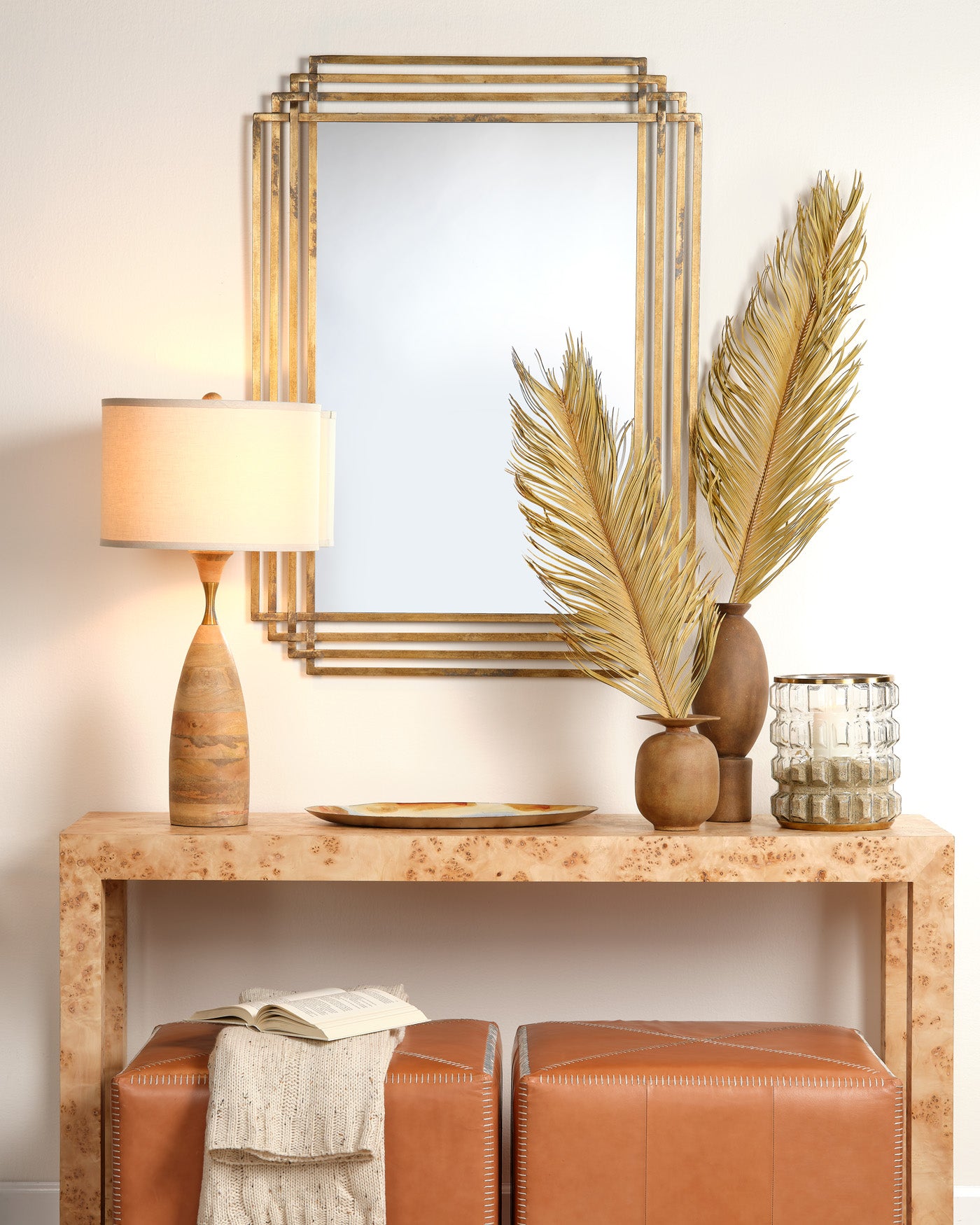 Serai Mirror - Elegant Wall Mirror for Home Decor | Perfect for Living Room, Bedroom & Bathroom | Stylish & Functional Home Accessory