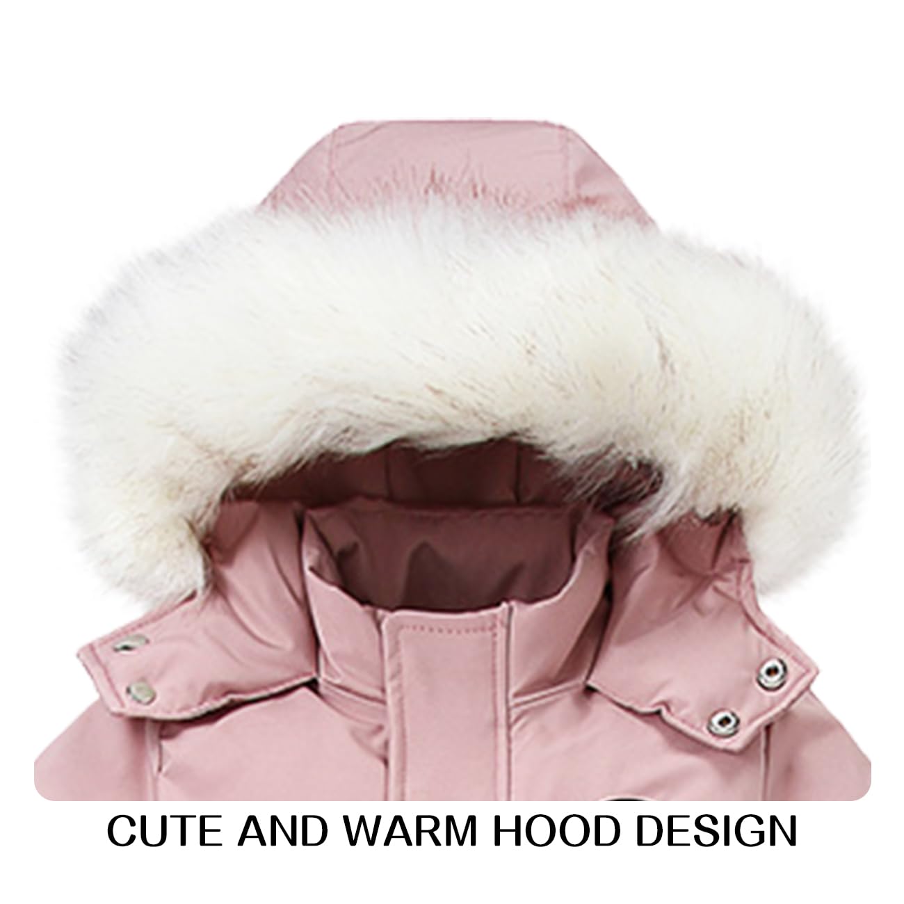 Toddler Girl Winter Ski & Rain Jacket with Snow Bibs Suit - Waterproof Coat & Pants Set for Kids - Perfect for Skiing, Snow Play & Outdoor Winter Activities