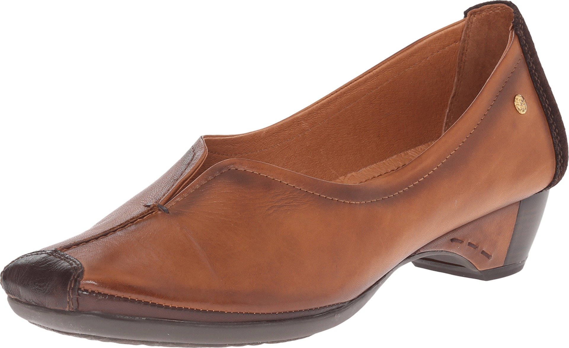 PIKOLINOS Women's Leather Heels - Gandia Style Comfortable Dress Shoes for Office, Party & Evening Events