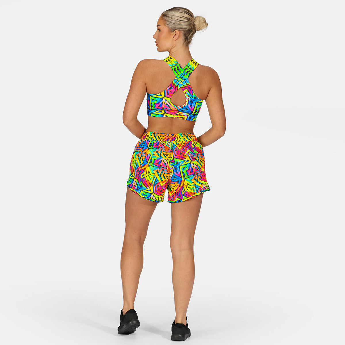 Prism Loose Fit Workout Shorts for Women - Breathable High Waisted Yoga Running Gym Athletic Shorts - Perfect for Yoga, Running, Gym & Lounge Wear