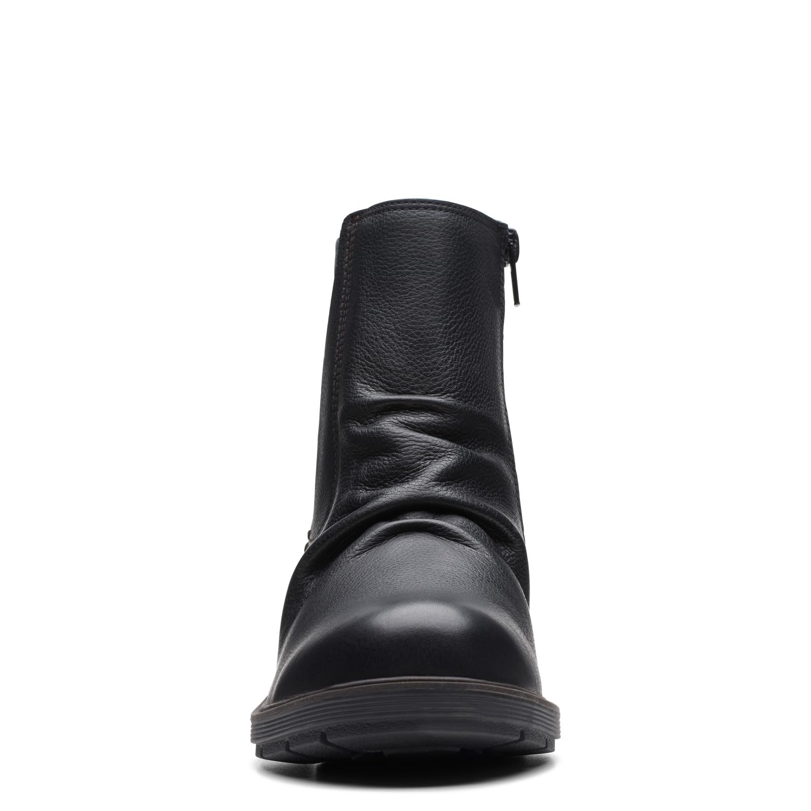 Clarks Women's Hearth Rose Mid Calf Boots - Comfortable Ankle Boots for Women, Casual Winter Boots with Cushioned Insoles | Perfect for Office, Walking & Daily Wear