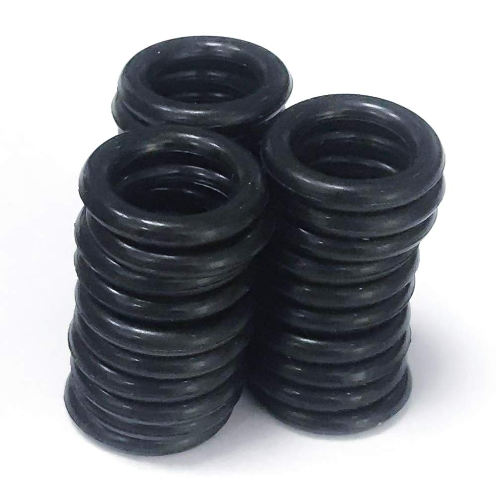 HQMPC Garden Hose O-Ring Replacement Kit - 30Pcs for Quick Connectors | Durable Rubber Seals for Leak-Free Watering, Irrigation & Outdoor Use