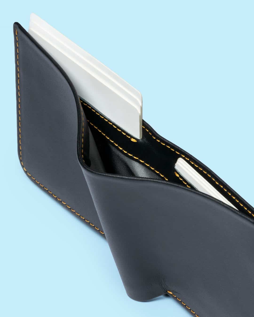 Slim & Lightweight Bifold Wallet for Men - RFID Blocking Minimalist Leather Wallet - Perfect for Everyday Carry, Travel & Business Use