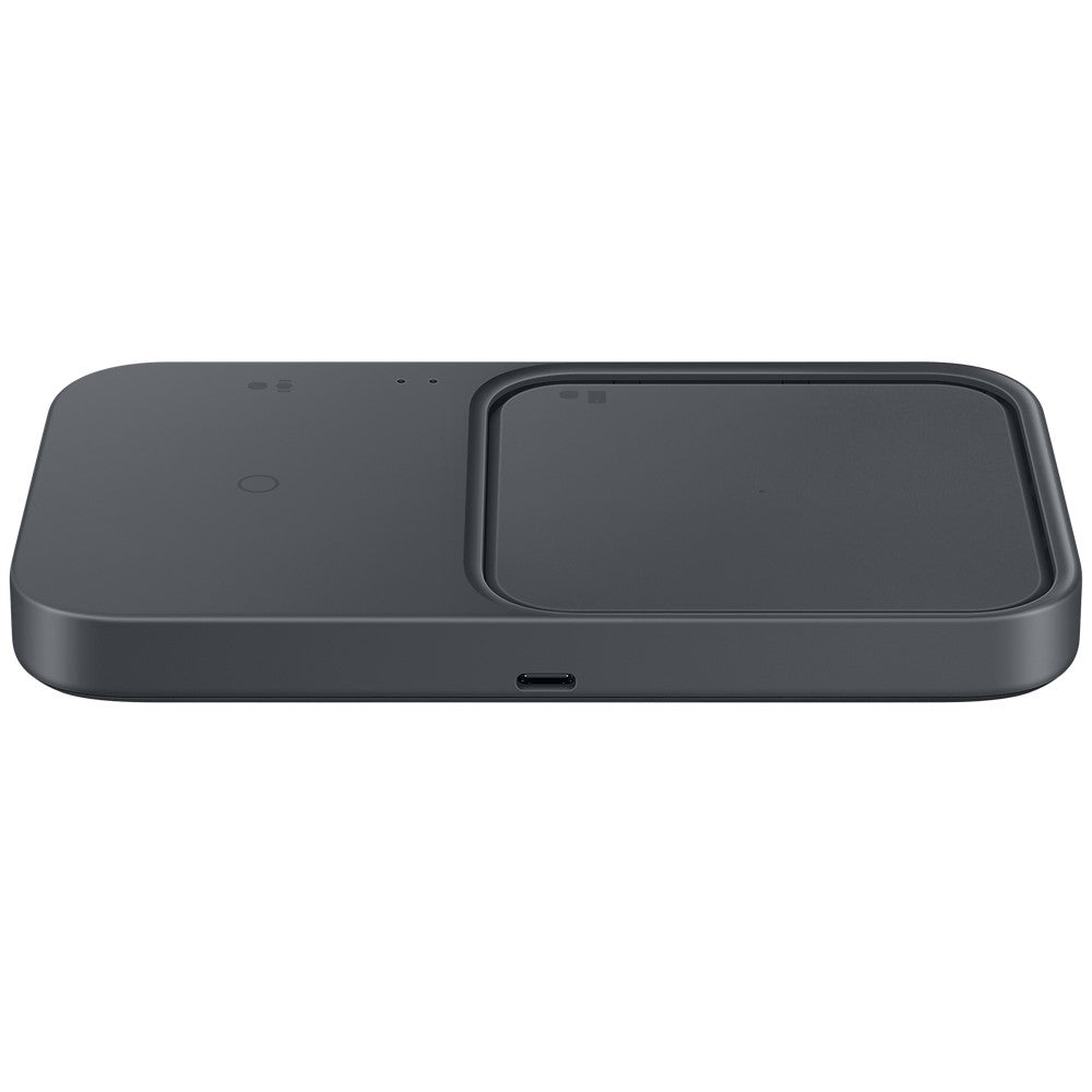 SAMSUNG EP-P5400 15W Super Fast Wireless Charger Duo with Built-in Cooling System - Certified Renewed, Dark Gray | Charge Two Devices at Once for Home, Office, or Travel