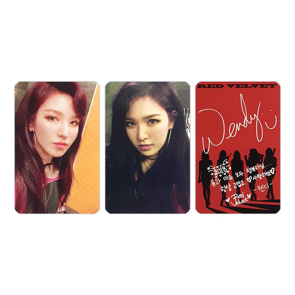 The Perfect Red Velvet Album Repackage - Official Wendy Photocard Set (2pcs) | Kpop Merchandise | Collectible for Fans & Kpop Enthusiasts | Perfect for Display, Gifts, and Album Completion