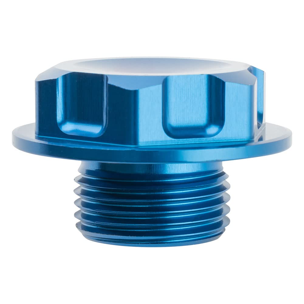 High-Quality Tusk Billet Aluminum Steering Stem Nut in Blue - Compatible with Husqvarna FC 350/250/450 (2014-2025) - Durable Motorcycle Upgrade for Off-Road Racing & Trail Riding