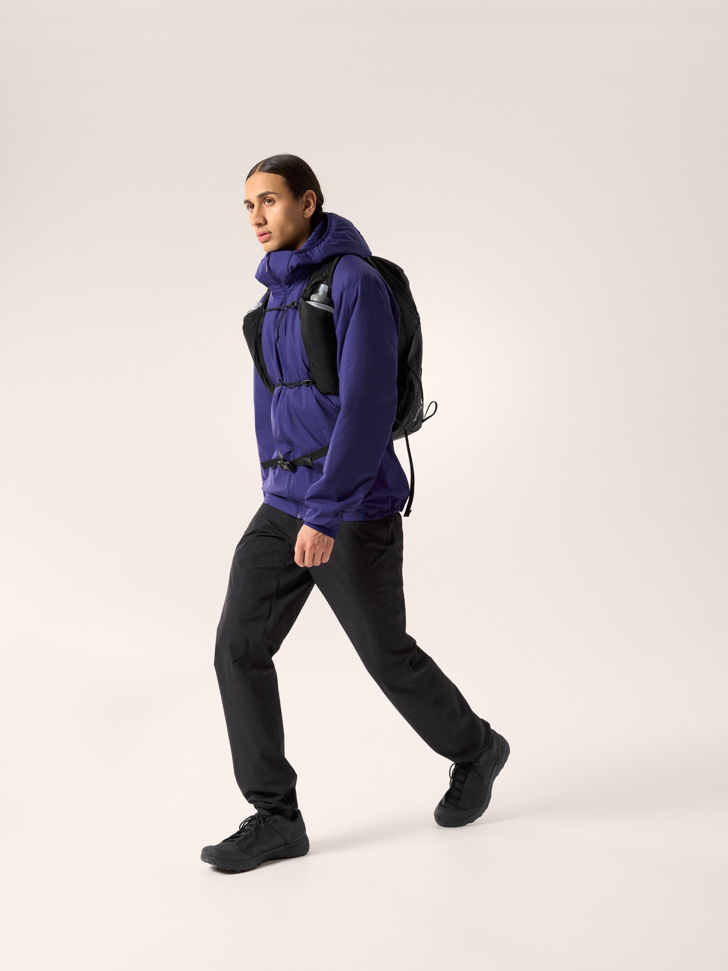 Atom Hoody Men's Lightweight Water-Resistant Hooded Jacket - Perfect for Outdoor Activities, Hiking & Casual Wear