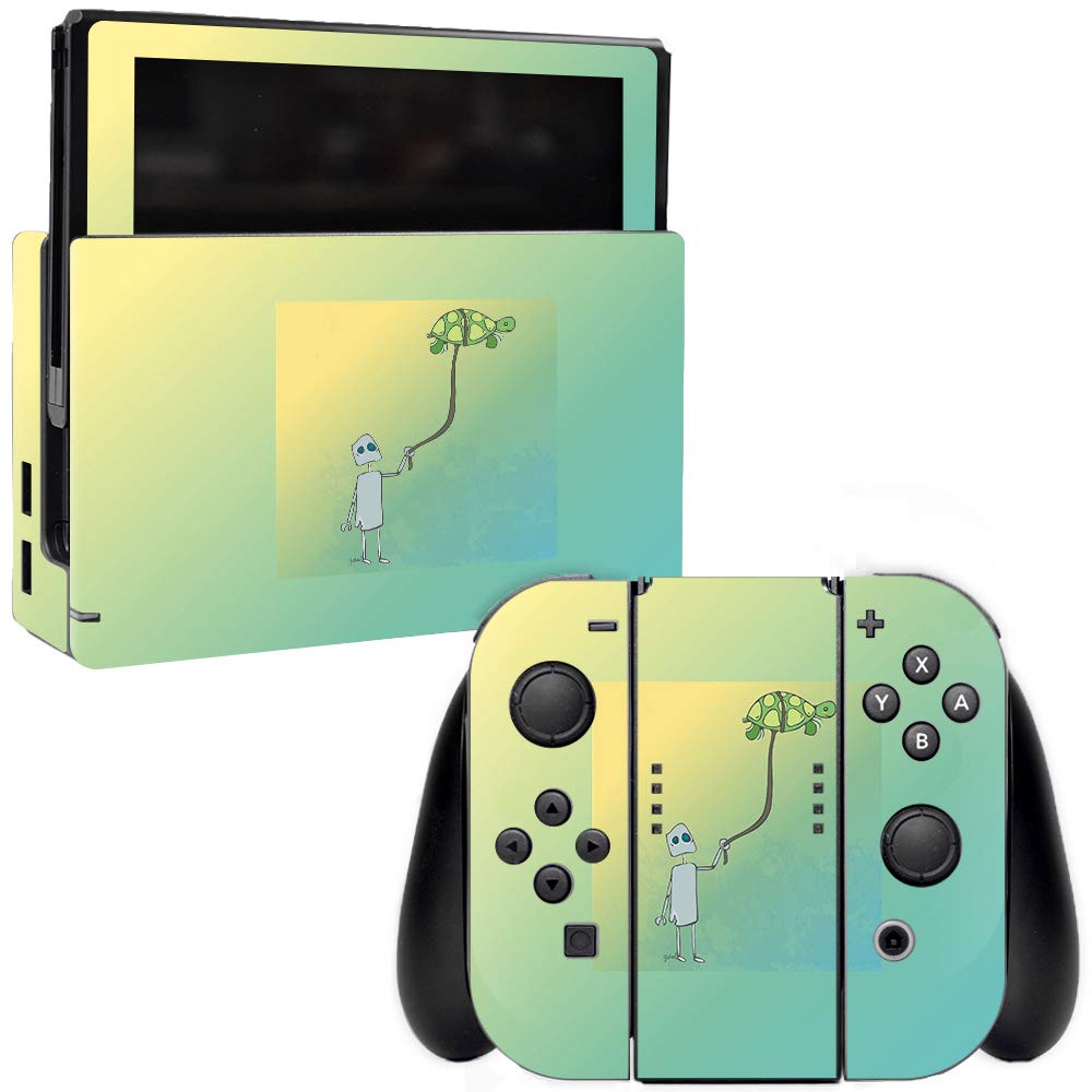 MightySkins Protective Vinyl Decal Wrap Cover for Nintendo Switch - Turtle Walk Design | Durable, Customizable & Easy to Apply | Made in USA | Perfect for Gaming, Travel & Personalization