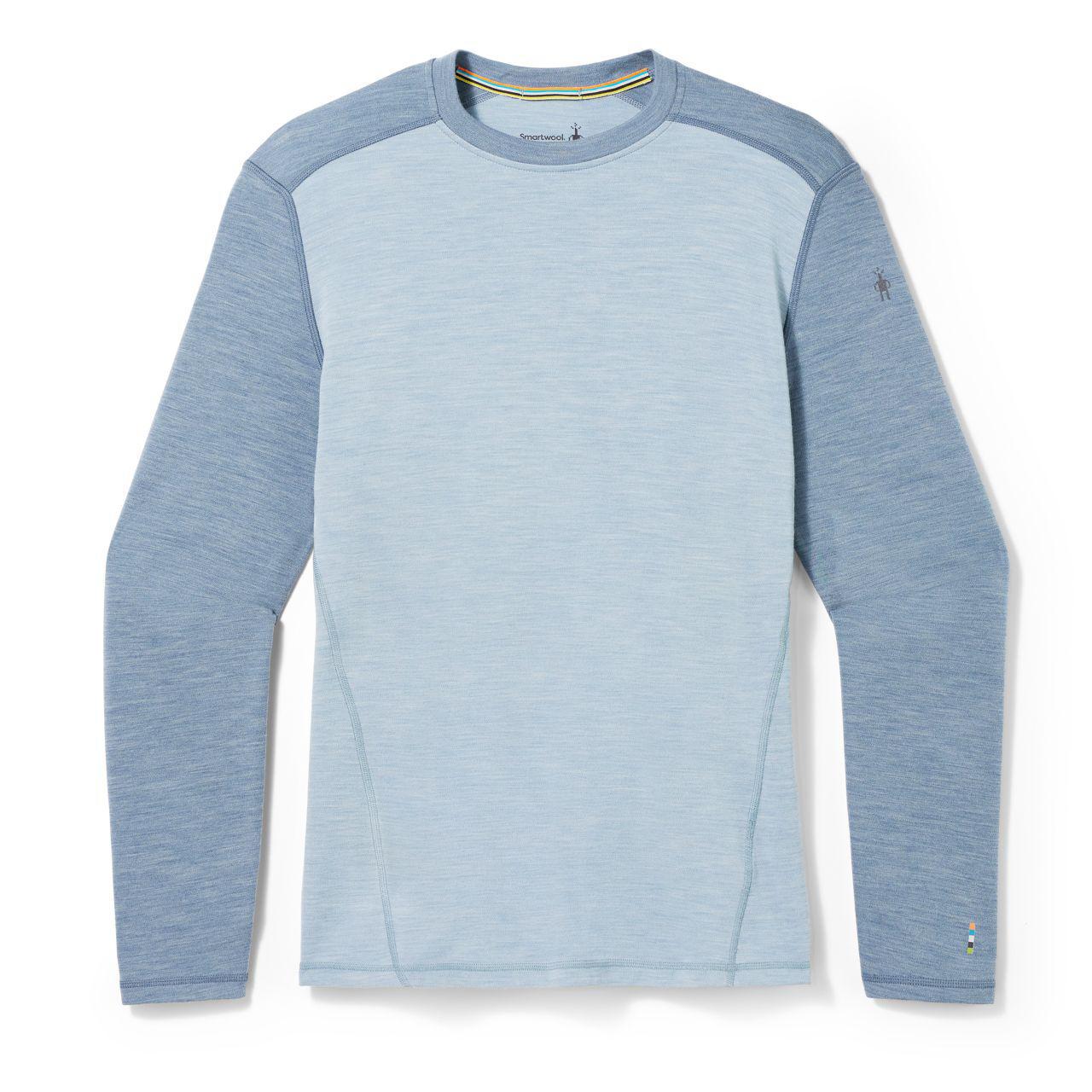 Smartwool Men's Classic Thermal Merino Wool Base Layer Top - Warm Winter Crew Neck Shirt for Hiking, Skiing & Outdoor Activities