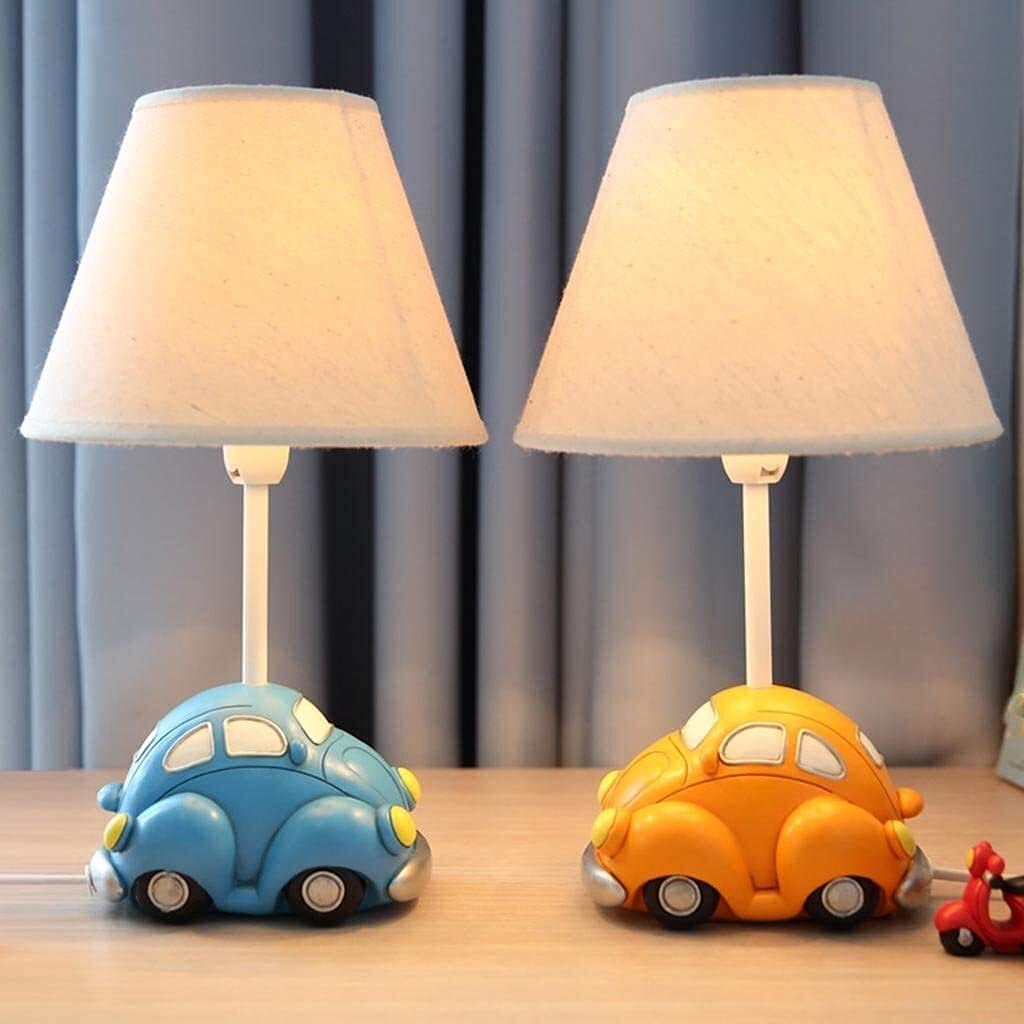 Stylish Cute Cartoon Desk Lamp for Kids - Warm LED Bedside Night Light, Yellow - Perfect for Bedroom, Study Room, and Nursery Decor
