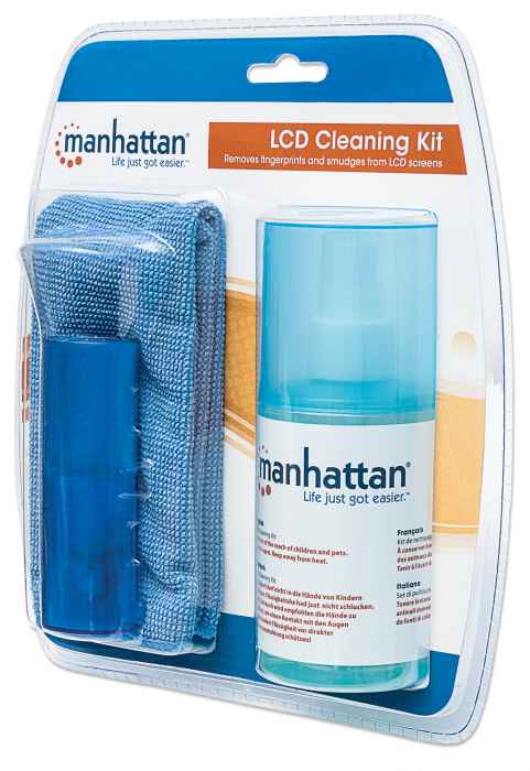 Premium LCD Screen Cleaning Kit - Safe for TVs, Monitors, Laptops & Phones - Streak-Free Microfiber Cloth & Non-Toxic Solution - Perfect for Home, Office & Gaming Setup Care