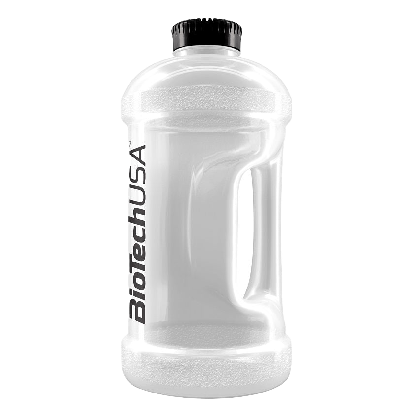 BioTechUSA 2200ml Opal Gallon Water Jug - BPA-Free, Leak-Proof Sports Water Bottle for Gym, Hiking & Outdoor Activities