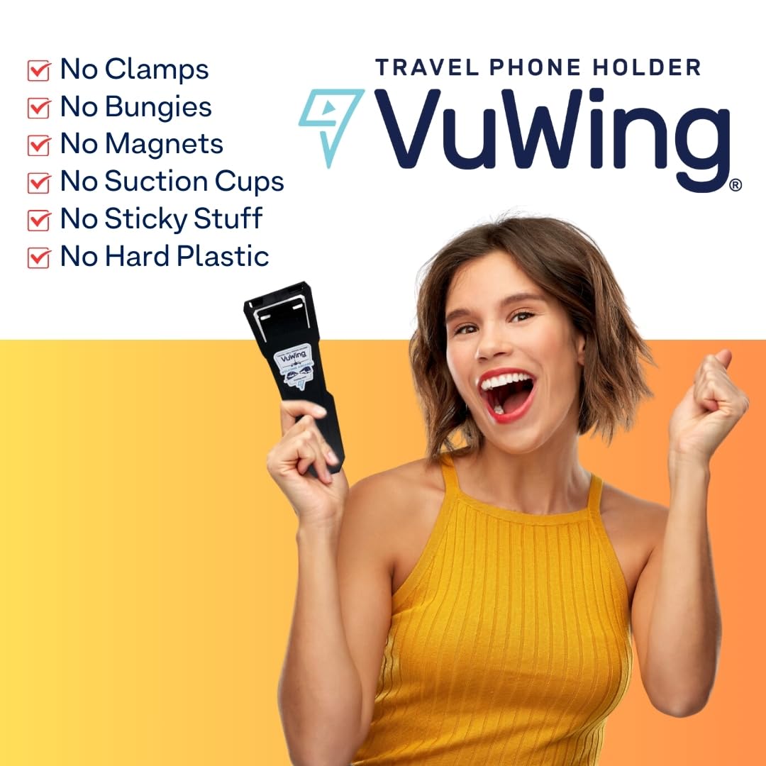 Portable Foldable Phone Stand for iPhone & Android - Adjustable Holder for Desk, Travel, Watching Videos & Video Calls