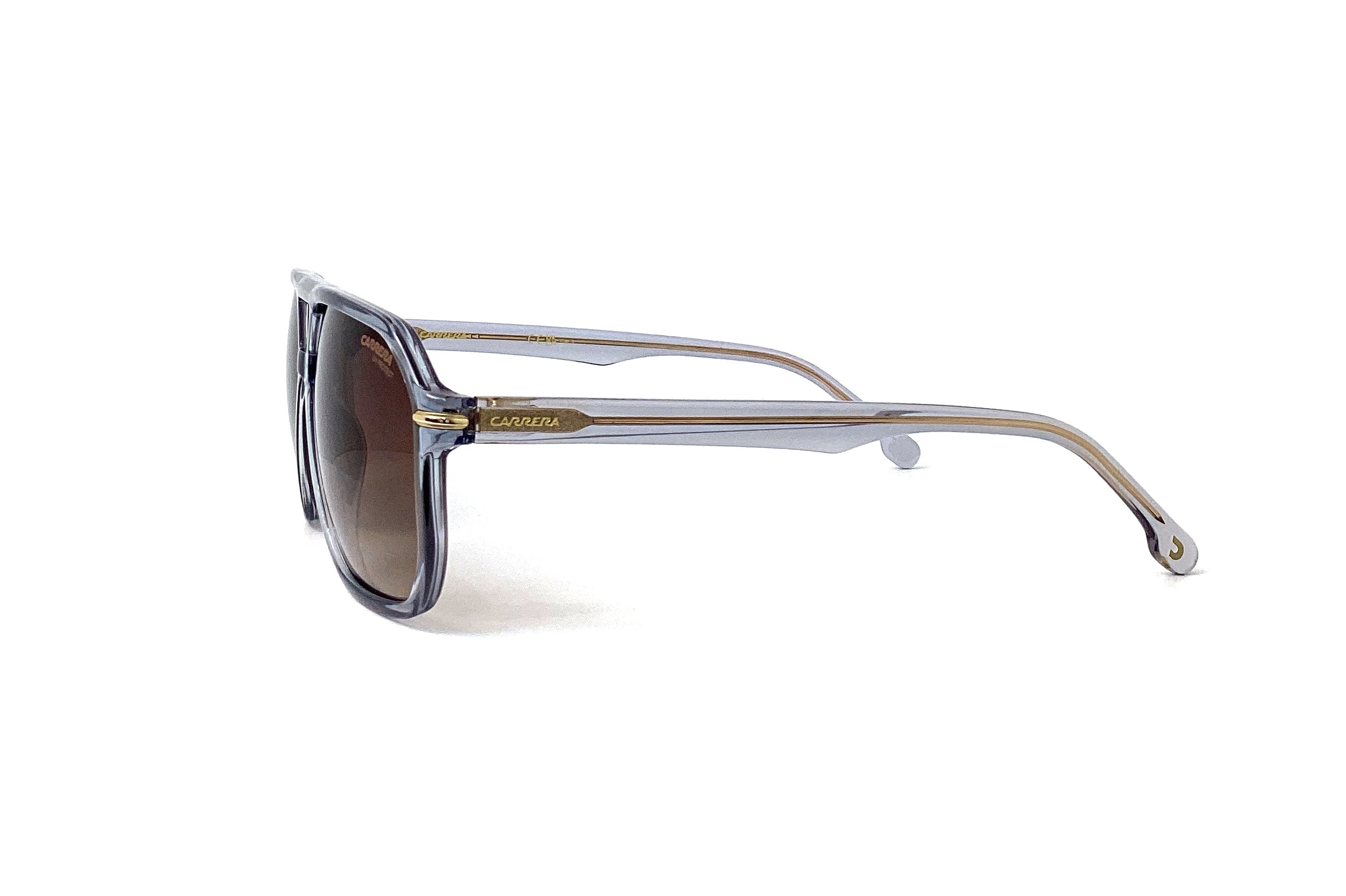 Carrera 302/S Sunglasses - Grey Polarized Sports Sunglasses for Men & Women - Perfect for Running, Cycling & Outdoor Activities