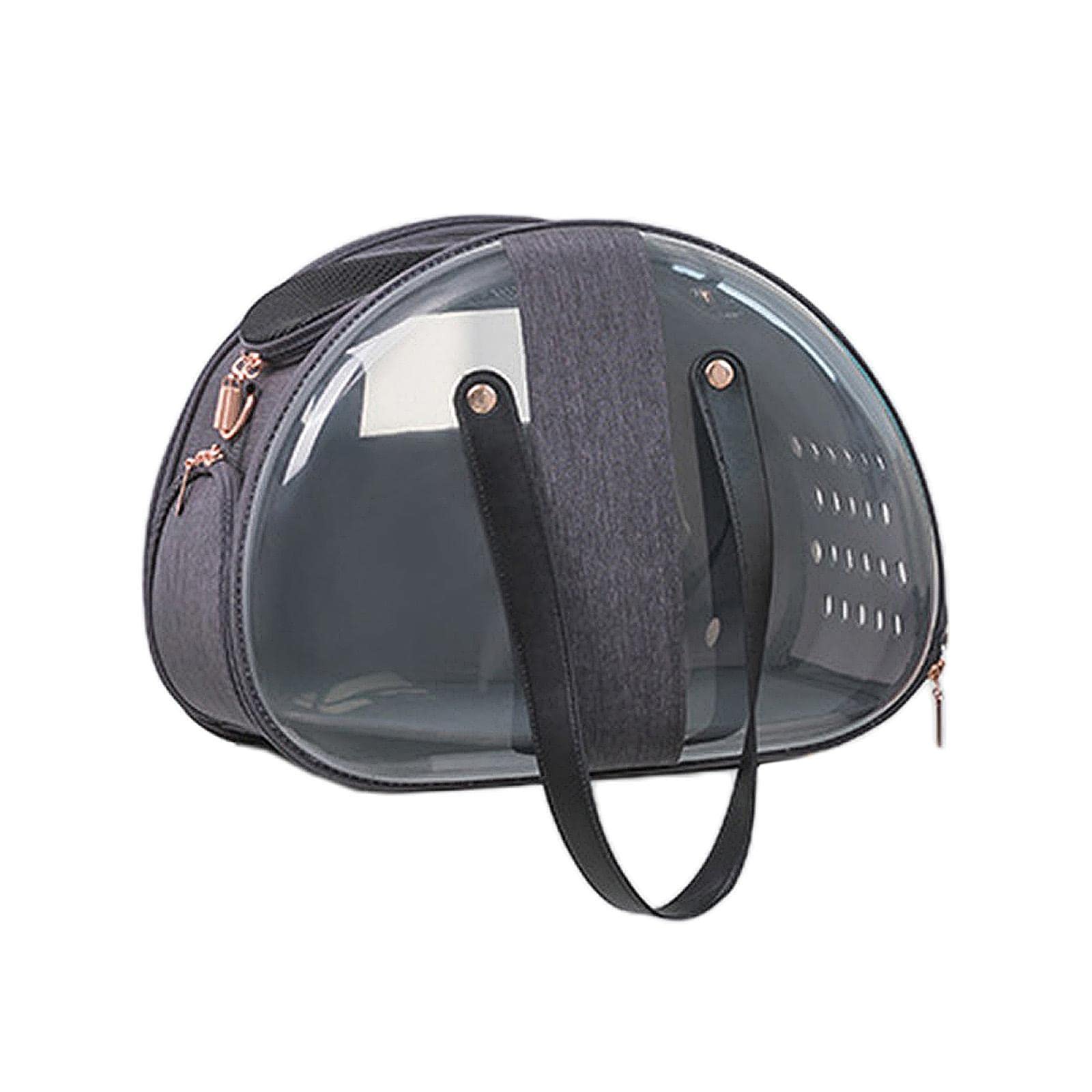 Enakshi Bubble Backpack Pet Carrier for Cats, Dogs, Puppies, Kittens & Small Animals - Dark Grey | Travel, Vet Visits & Outdoor Adventures | Durable & Comfortable Pet Supplies