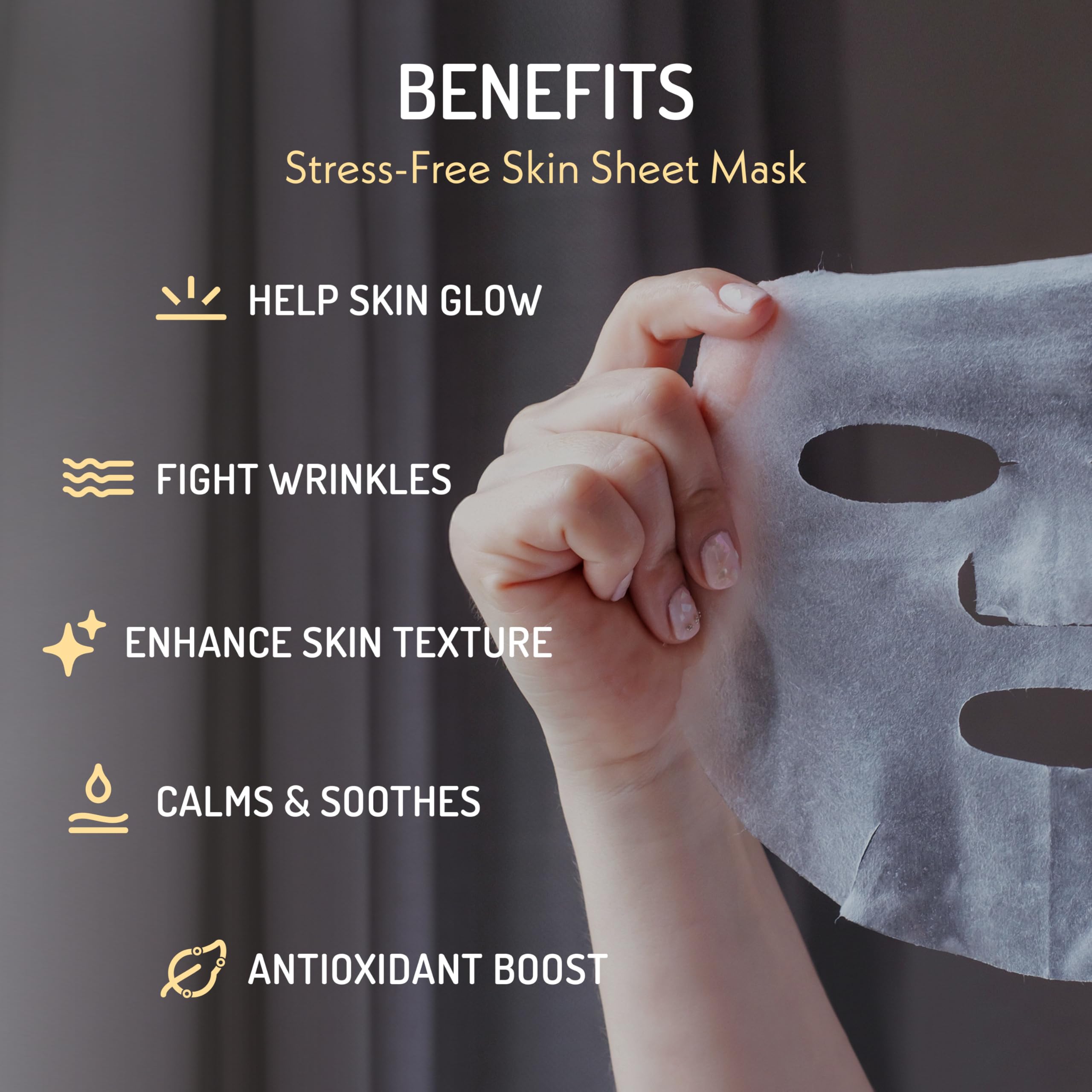 Eve Hansen Sheet Masks Set - 10 Pack Collagen & Hydrating Face Mask with Hyaluronic Acid & Red Wine Extract | Korean Skincare for Glowing Skin | Perfect for Spa Night, Travel & Self-Care Routine