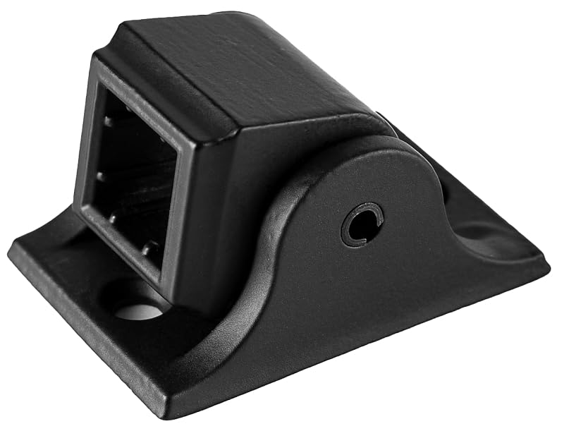 Nuvo Iron Shoe SWVL Baluster Interior Surface Mount Square - Perfect for Staircase Railings, Decking, and Home Safety Applications