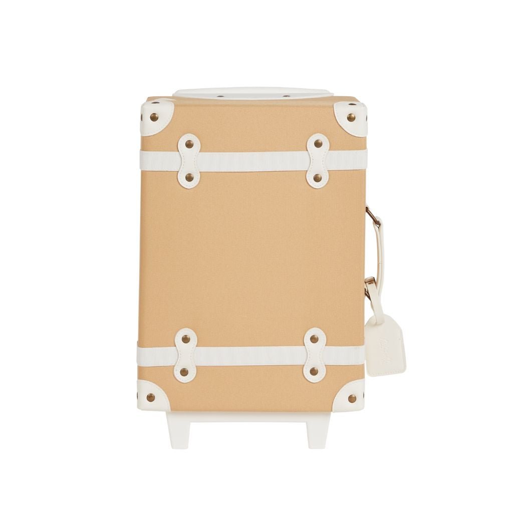 Olli Ella See Ya Suitcase - Butterscotch Carry-On Luggage for Women & Kids | Perfect for Travel, Weekend Getaways & School Trips
