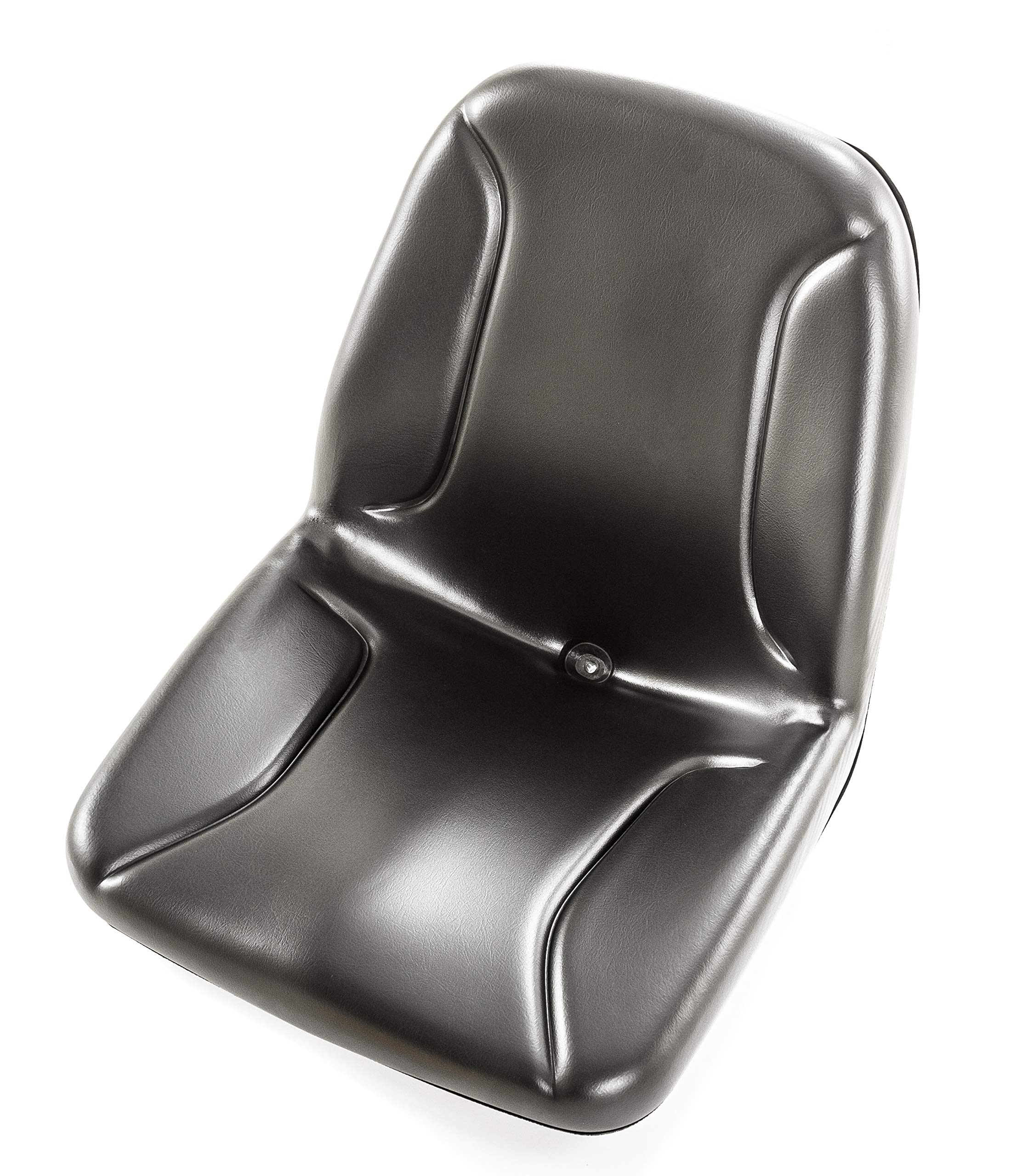 Swisher 18514 High Back Replacement Seat for Riding Lawn Mowers - Durable & Comfortable Tractor Seat Upgrade for John Deere, Craftsman, Husqvarna - Perfect for Landscaping & Yard Maintenance