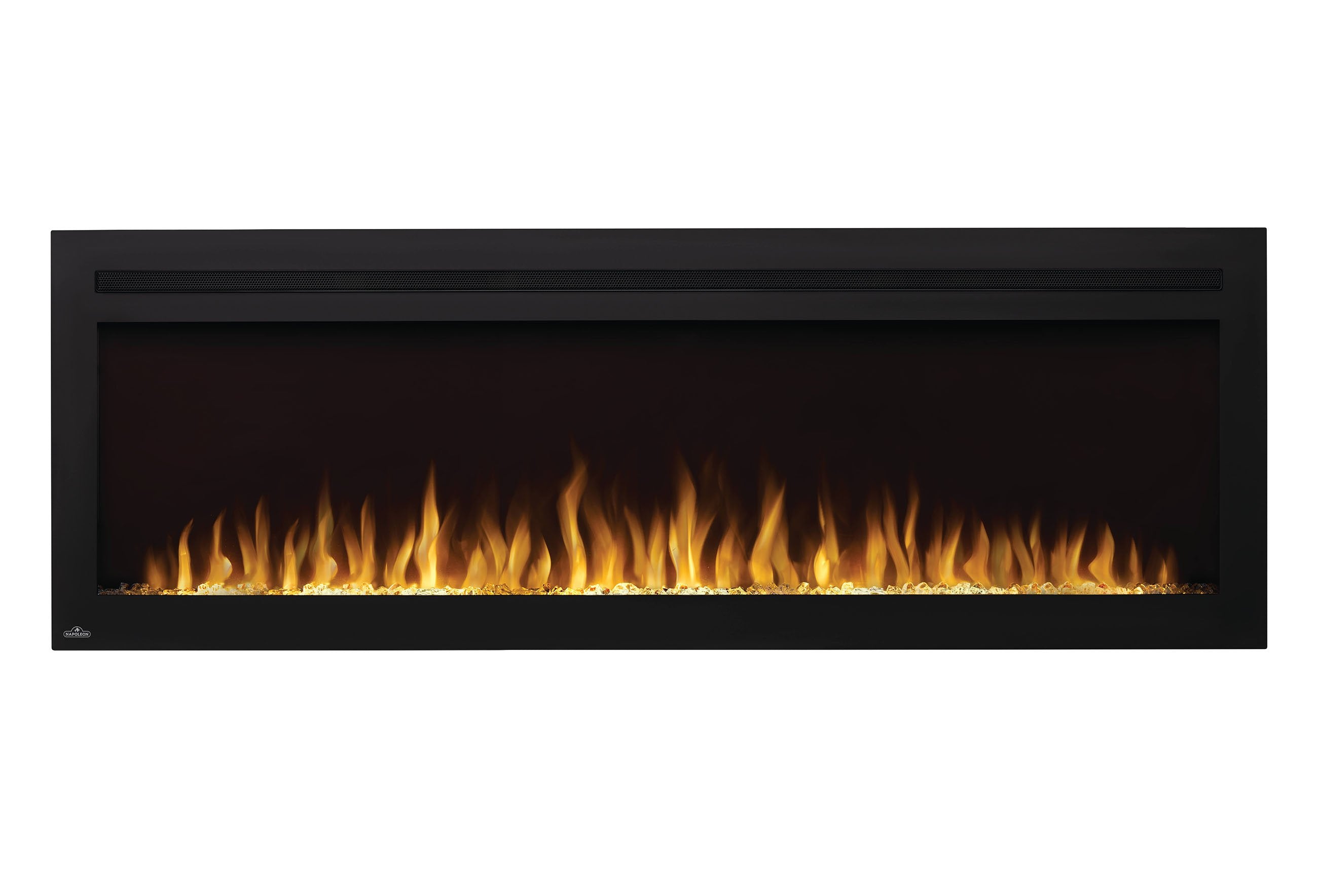 Napoleon PurView 60-Inch Wall Mount Electric Fireplace - Modern Recessed Design for Living Room, Bedroom & Office Heating