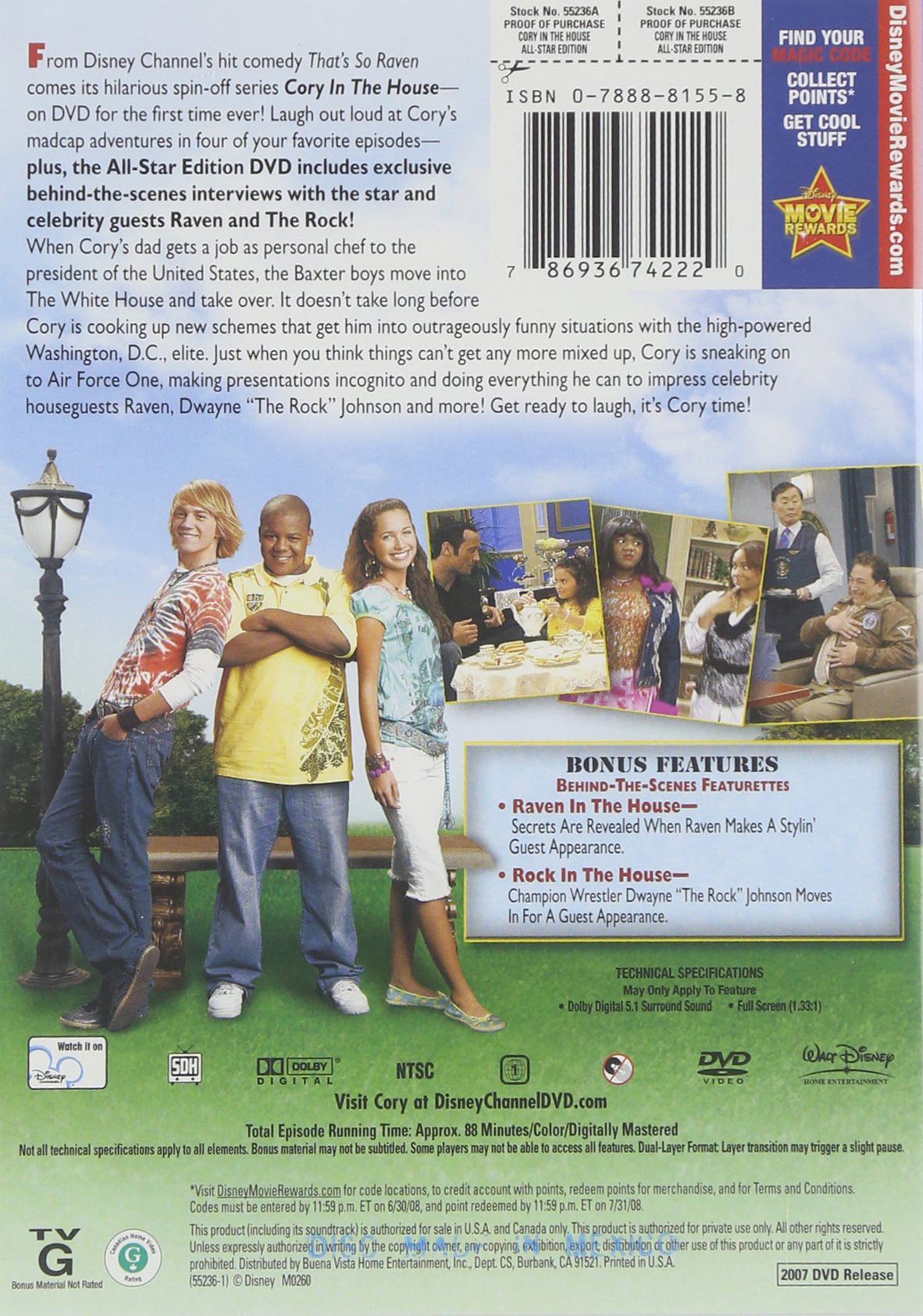 Cory in the House - Disney Channel Original Series DVD | Family-Friendly Comedy Show | Perfect for Kids Entertainment & Disney Fans Collection