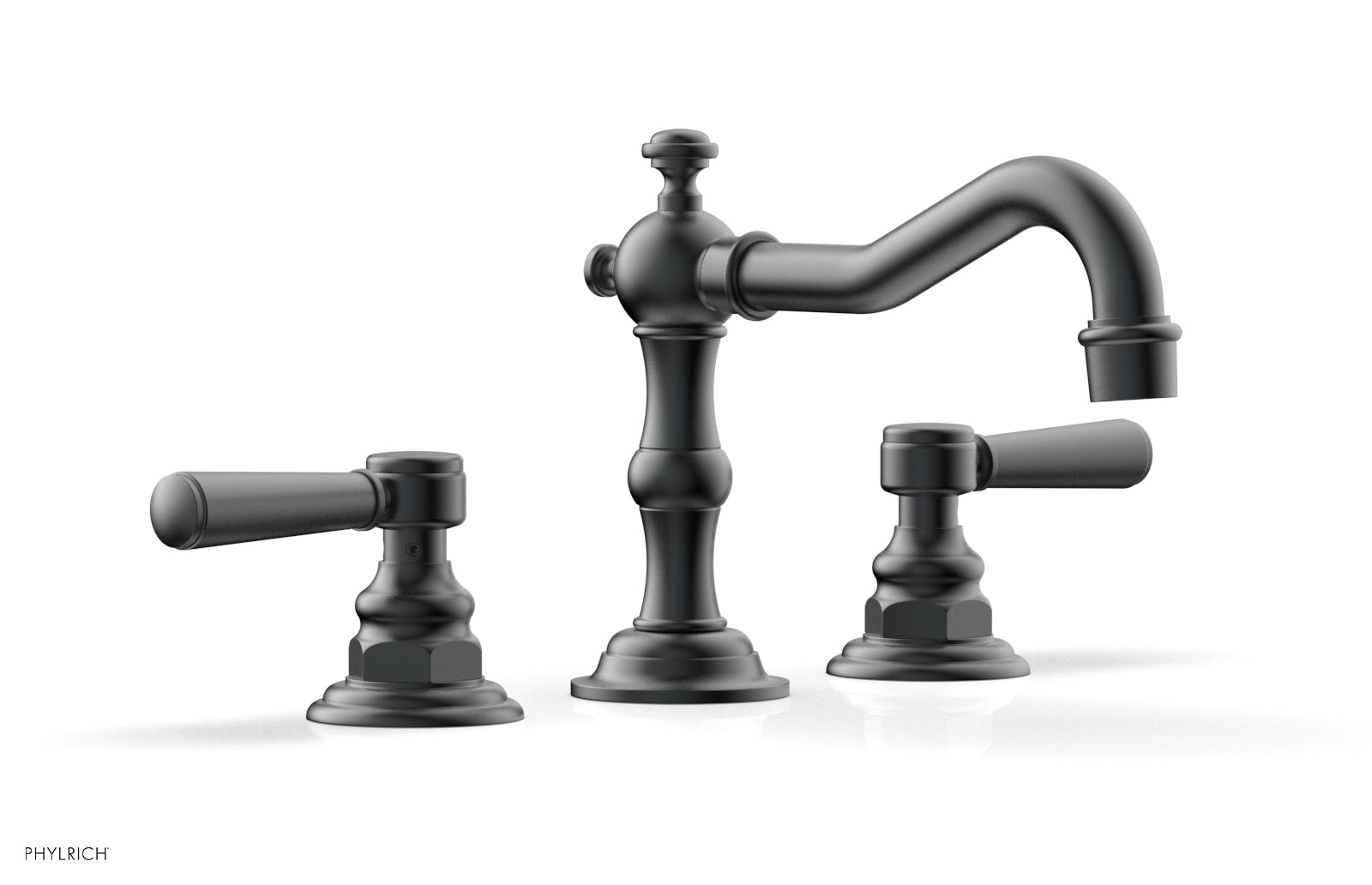HENRI 8-Inch Widespread Bathroom Faucet with Lever Handles - Model 161 02 - Perfect for Modern Vanities and Luxury Bathroom Renovations