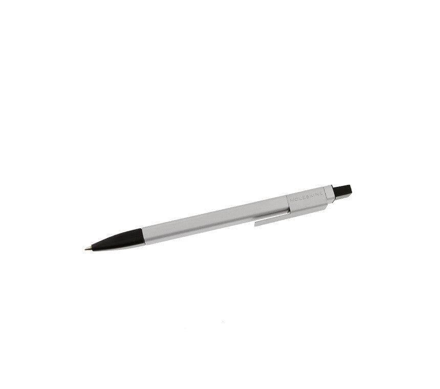 Moleskine Light Metal Click Ballpoint Pen - Premium Writing Pen for Office, School & Journaling - Smooth Ink Flow for Note Taking & Daily Use