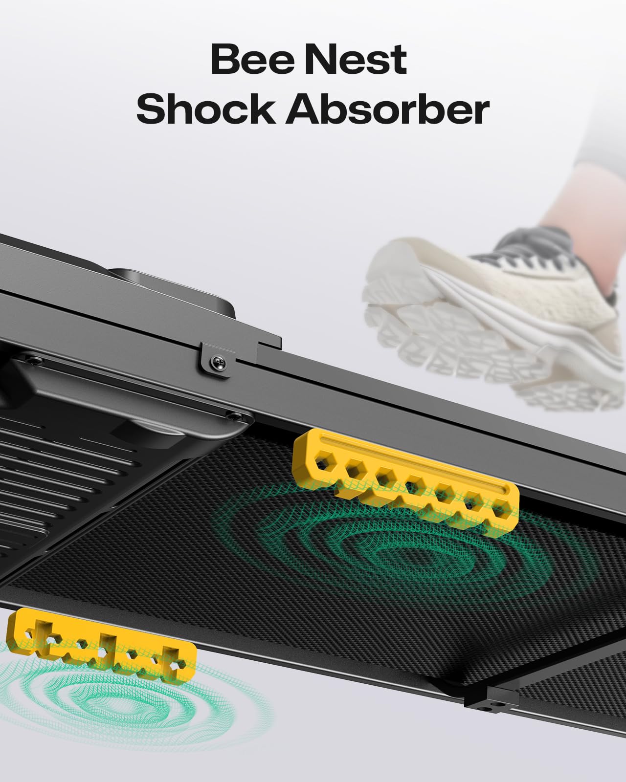 UREVO 2-in-1 Under Desk Treadmill & Walking Pad - Portable Electric Treadmill with Remote Control & LED Display for Home & Office Use - Perfect for Work from Home, Office Exercise & Small Space Workouts