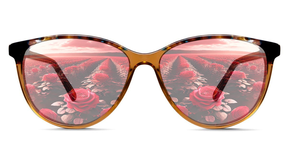 Brooks Women's Prescription Tinted Sunglasses - UV Protection & Polarized Lenses for Driving, Running, and Outdoor Activities