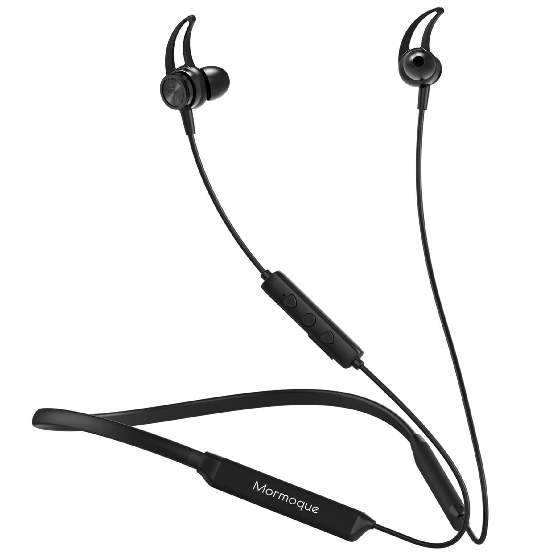 G5 Neckband Bluetooth Headphones with Microphone - Wireless HiFi Deep Bass Earbuds, Magnetic Metal Headset, IPX5 Sweatproof, 36Hrs Playtime - Perfect for Sports, Running, Gym Workouts & Hands-Free Phone Calls