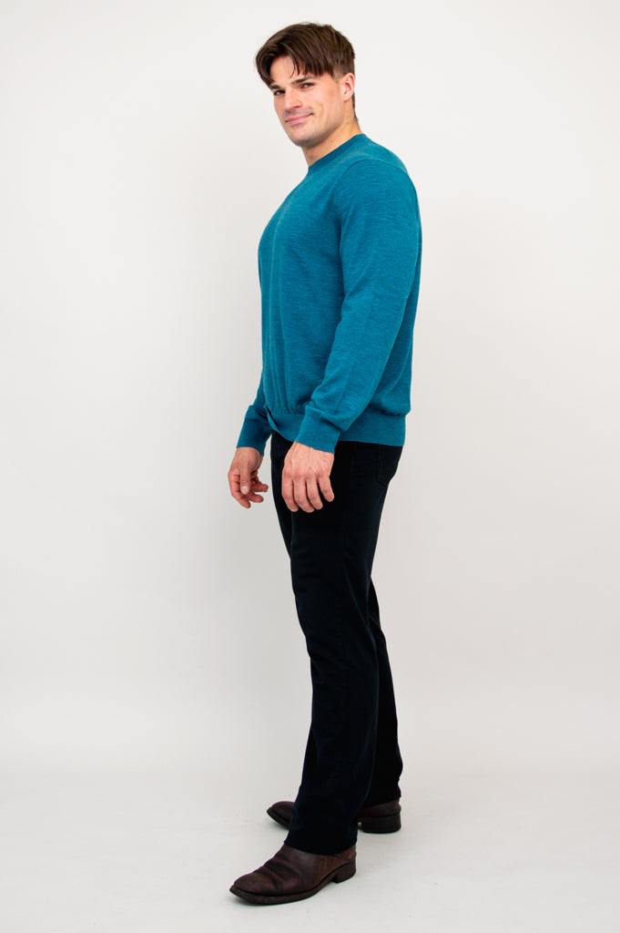 Premium 100% Merino Wool Fraser Sweater for Women - Soft & Warm Forest Green Pullover - Perfect for Outdoor Adventures & Cozy Winter Fashion