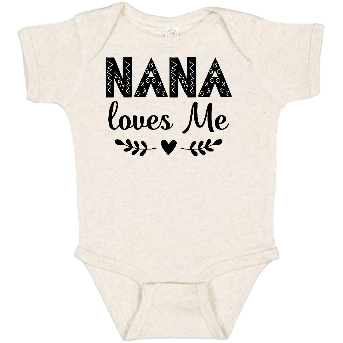 Inktastic Nana Baby Girl Clothes - Cute Baby Bodysuit for Newborns & Infants | Soft Cotton Onesie for Playtime, Photos & Everyday Wear