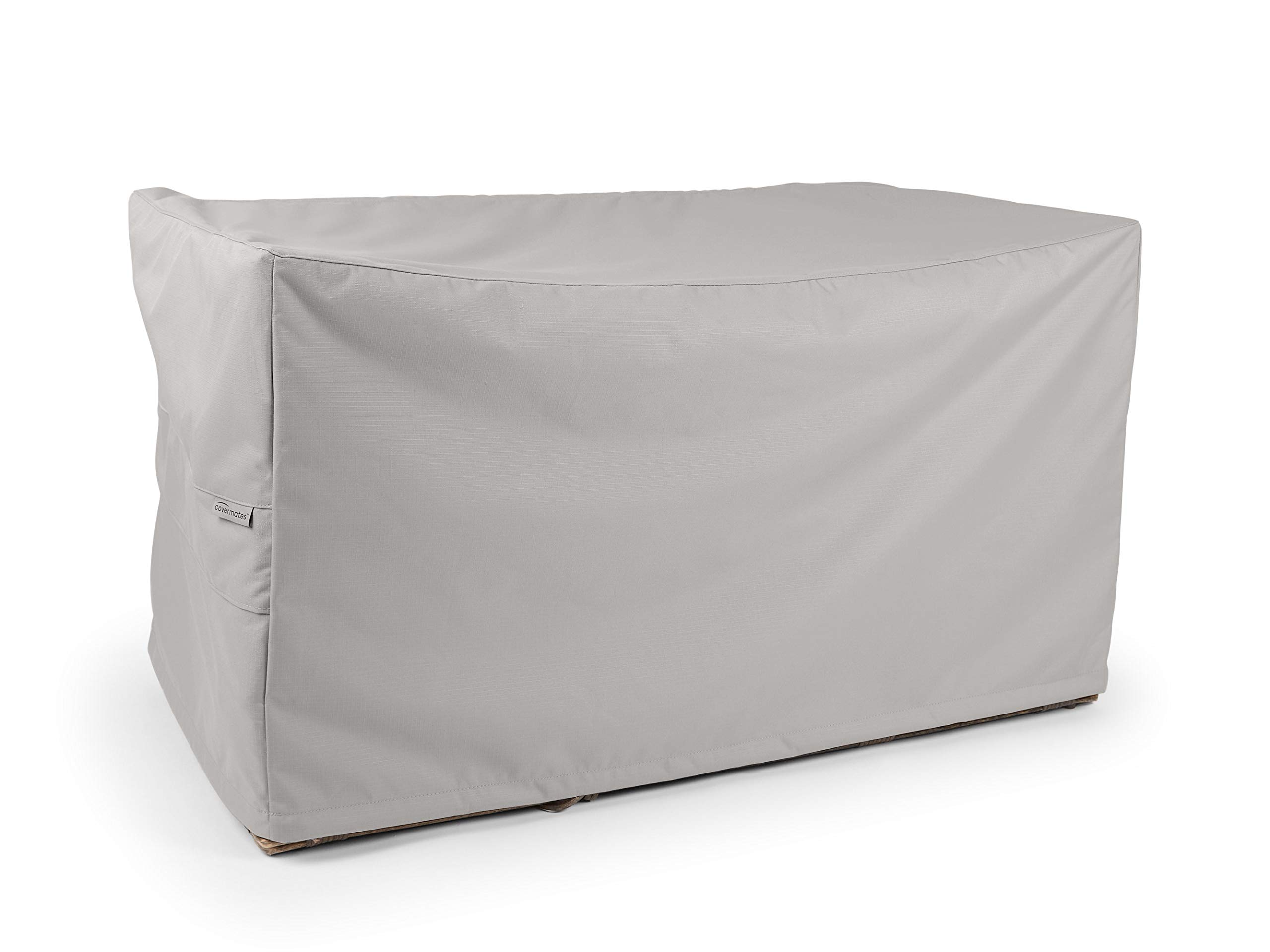 Covermates Modular Sectional Sofa Cover - Heavy-Duty Ripstop Polyester, Weather & Fade Resistant Furniture Protector with Drawcord Hem - Perfect for Indoor/Outdoor Use on Patio, Deck or Living Room (Grey)
