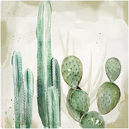 Watercolor Cactus I