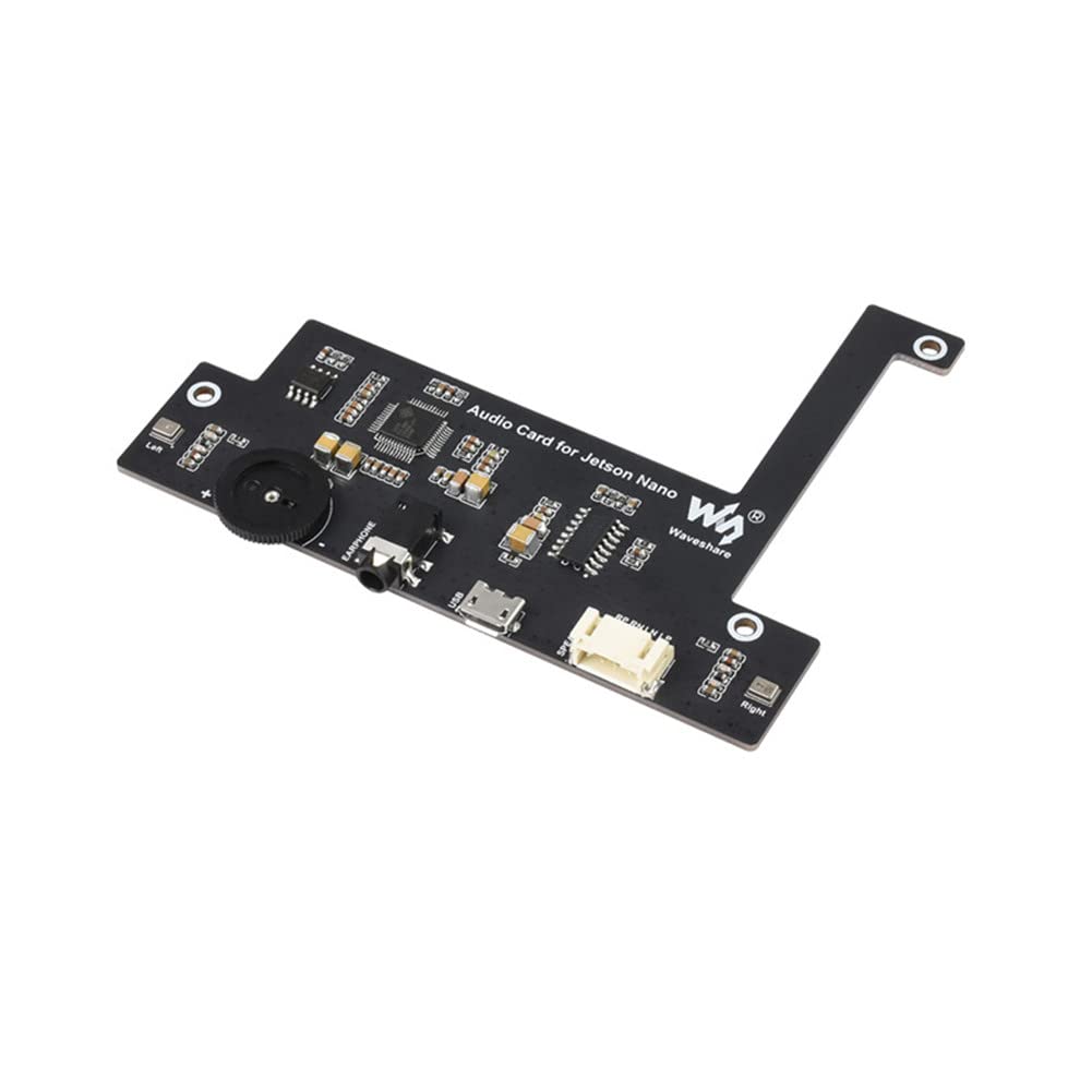 NATEFEMIN P&P 3.5mm Audio Sound Card HAT Speaker Kit for NVIDIA Jetson Nano Developer Kit - High-Quality Audio Expansion Board for DIY Projects, Robotics, and AI Development (Perfect for Raspberry Pi Compatible Projects)