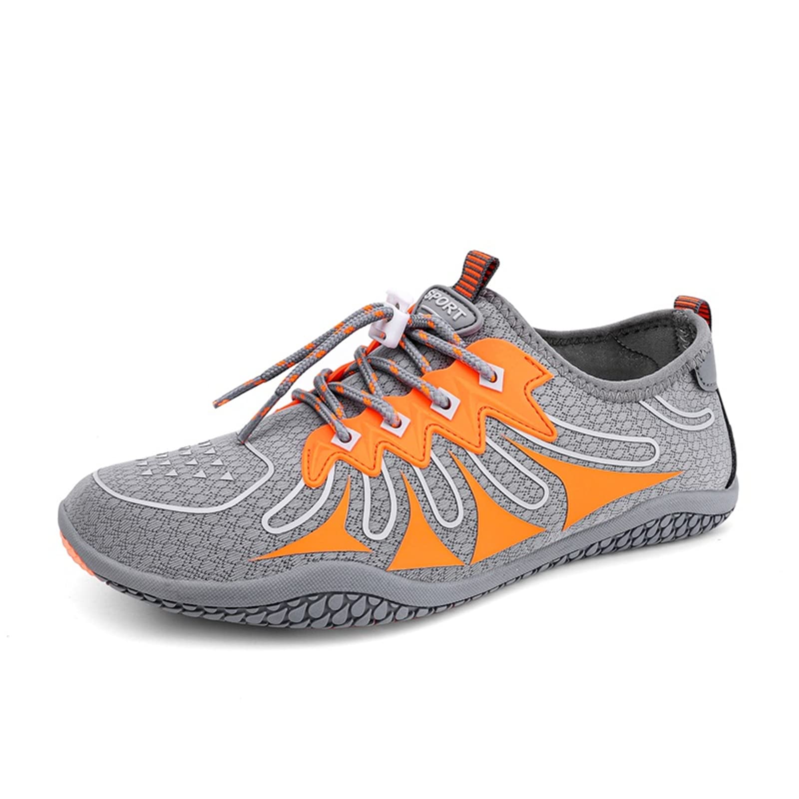 **Sytanbo Men's Quick-Dry Water Shoes - Lightweight Barefoot Beach Shoes for Surfing, Yoga, Swimming & Outdoor Activities**    *Perfect for Beach, Pool, Water Sports, and Gym Workouts*
