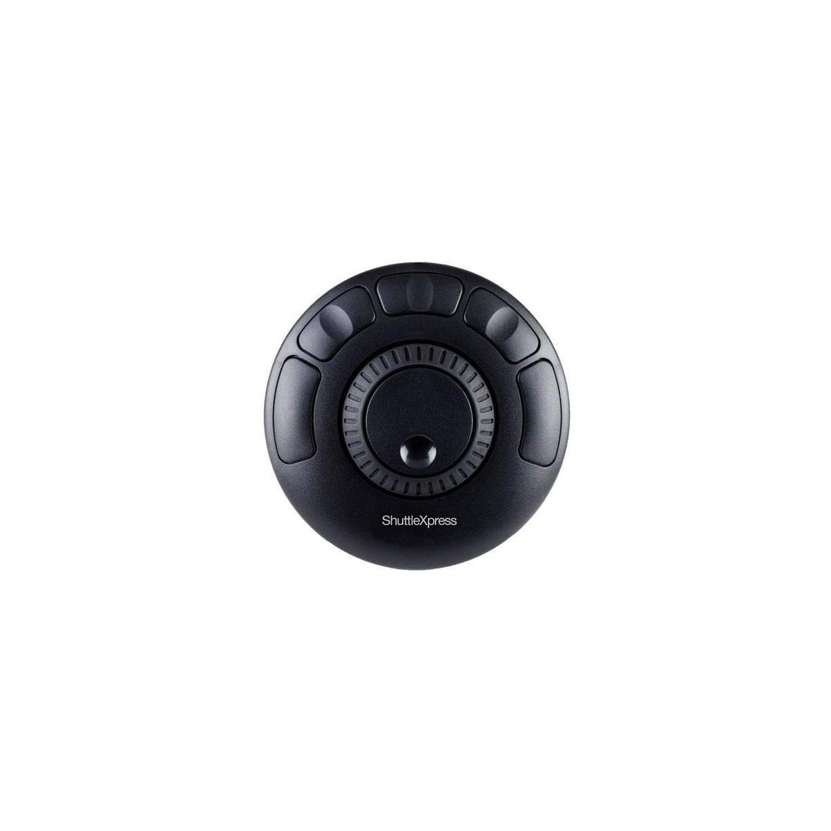 Contour Design ShuttleXpress Multimedia Controller - USB Video Editing Jog Wheel for Adobe Premiere, Final Cut Pro & DaVinci Resolve - Perfect for Video Editors & Content Creators