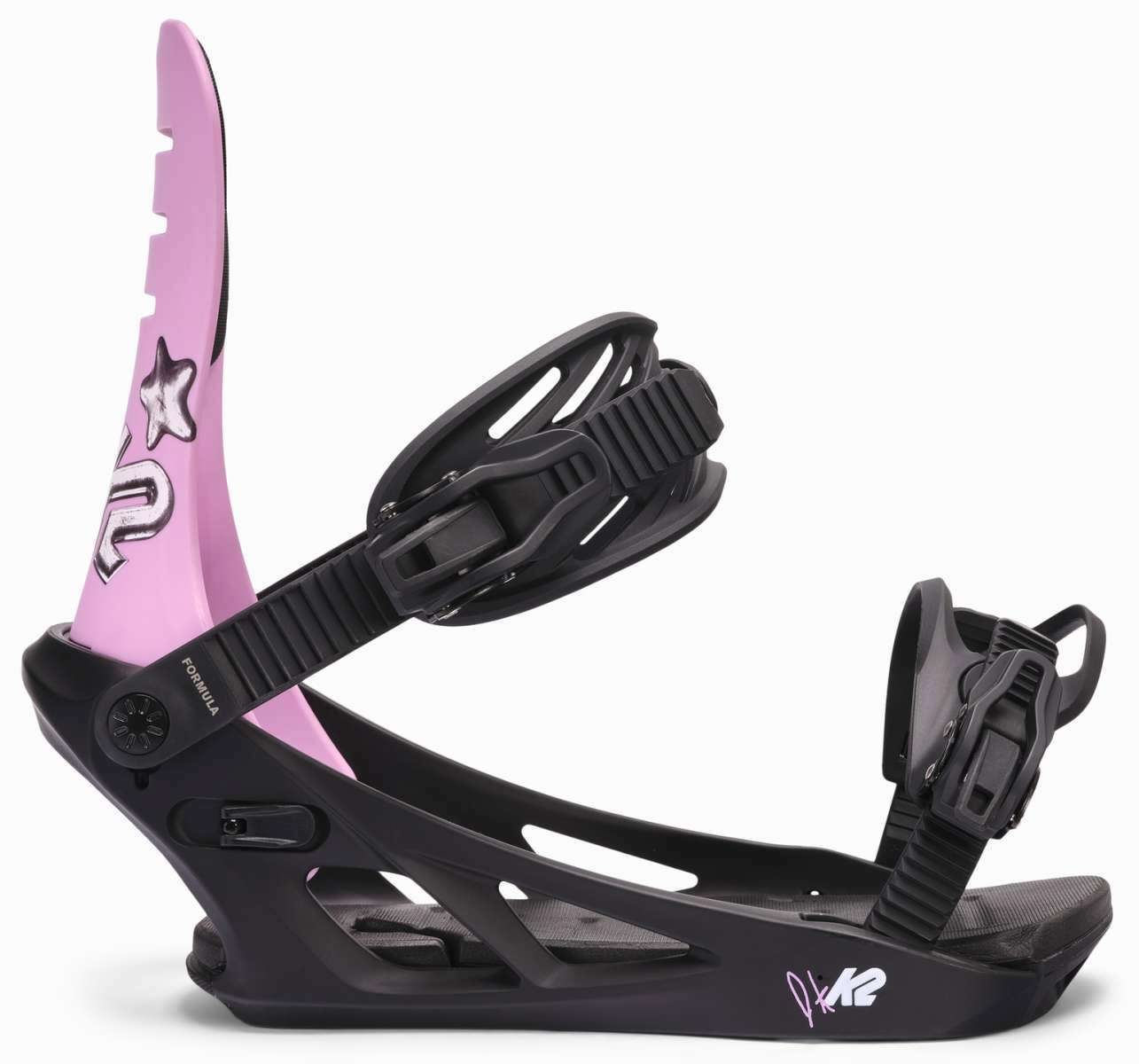 K2 Formula Snowboard Bindings 2025 - High-Performance Snowboard Bindings for All-Mountain Riding | Perfect for Freestyle, Powder & Park Snowboarding