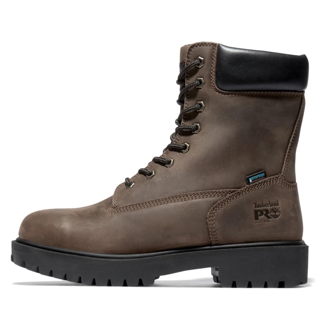 Waterproof Composite Toe Work Boots with Metatarsal Guard - Black - Durable Safety Footwear for Construction, Industrial & Outdoor Work